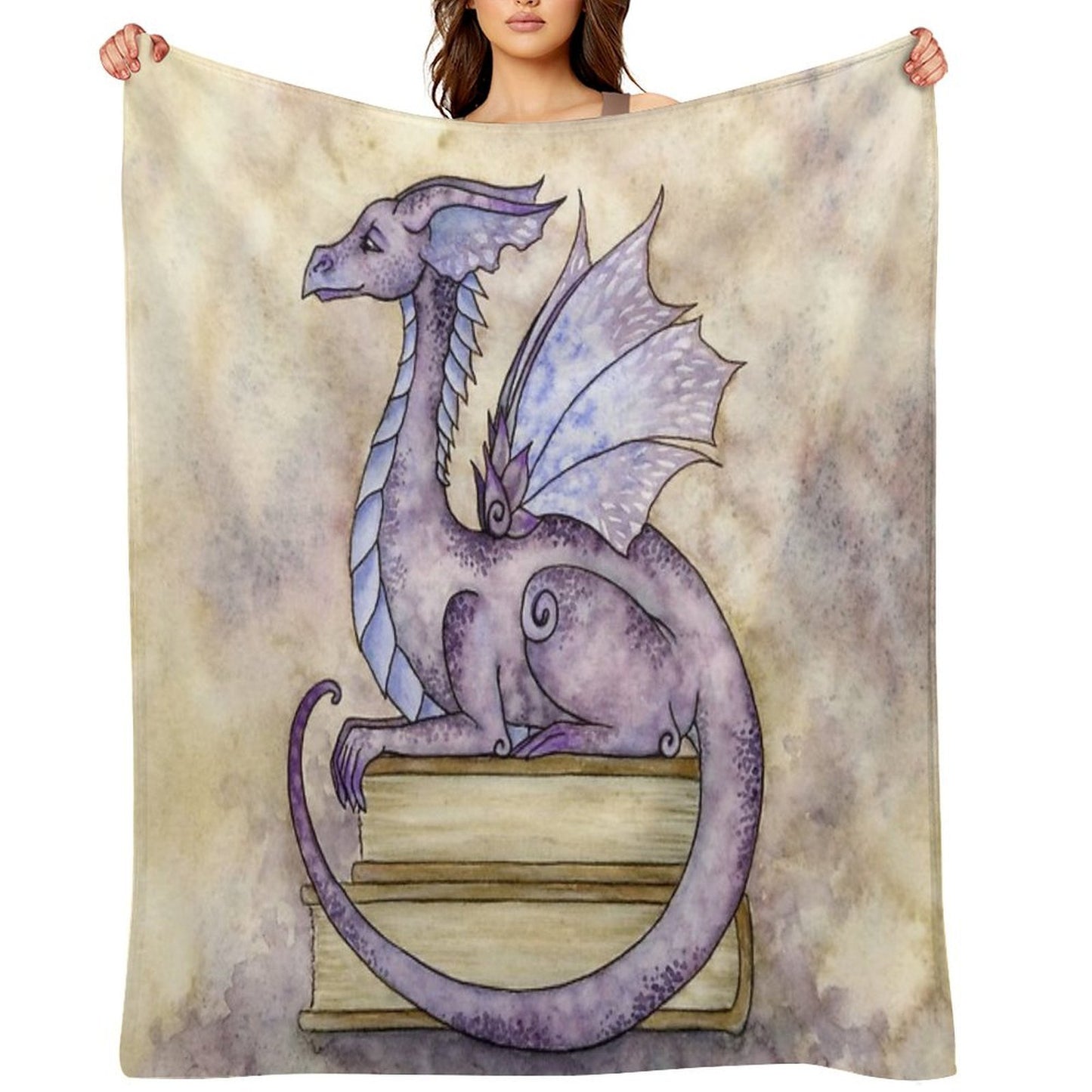 Story Time Travel-friendly Throw Blanket