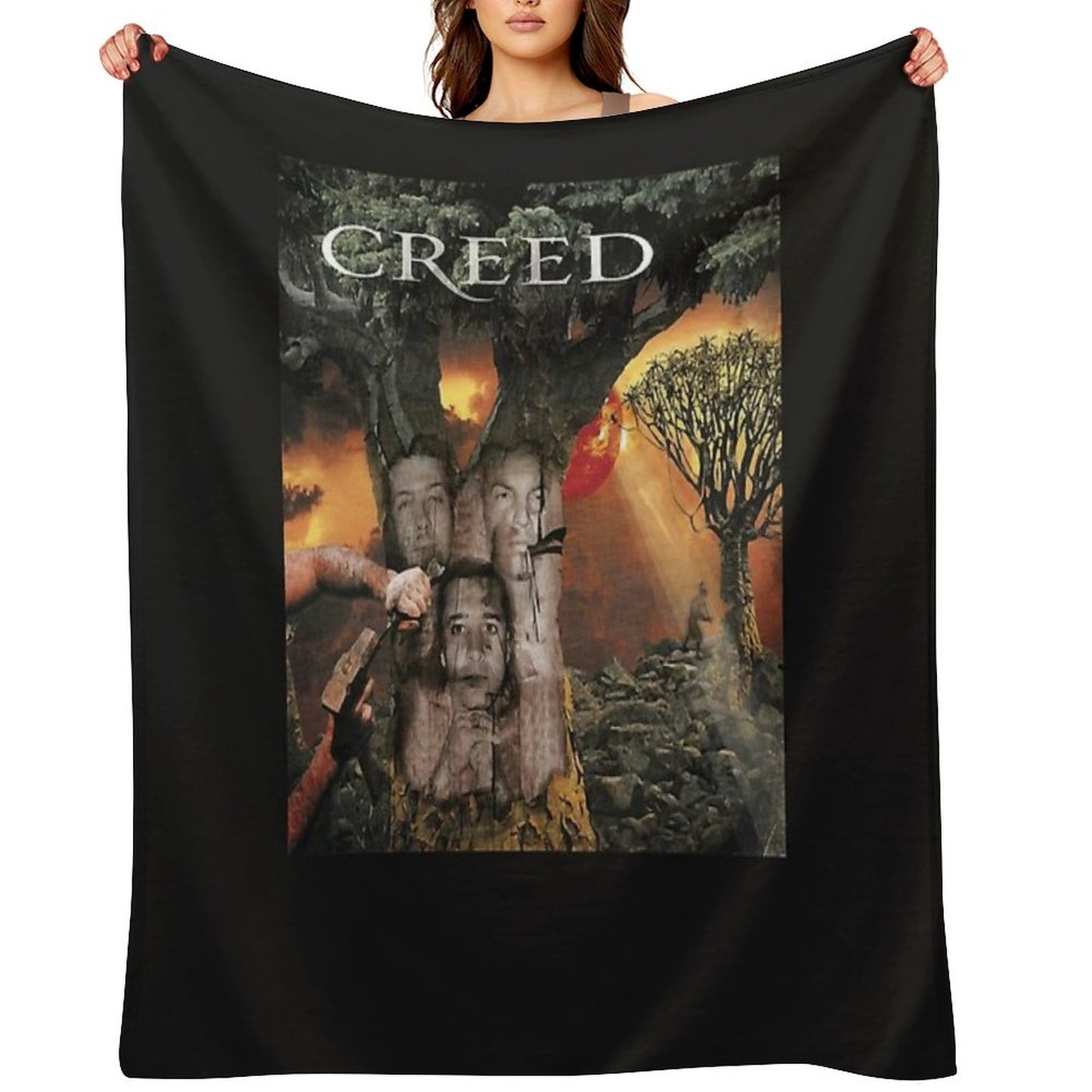 Creed Weathered Gift-ready Throw Blanket