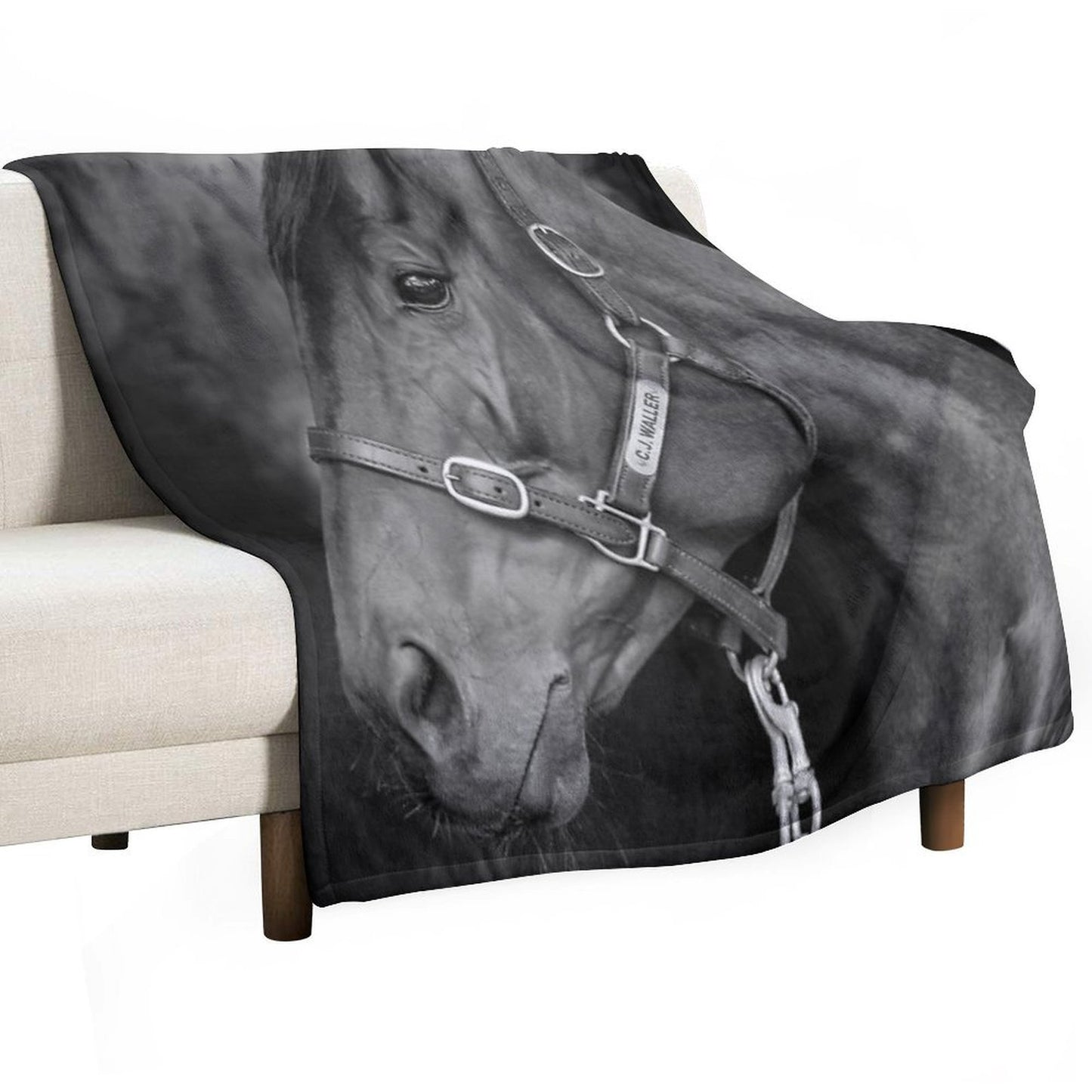 Winx - Farewell to A Champion Durable Throw Blanket