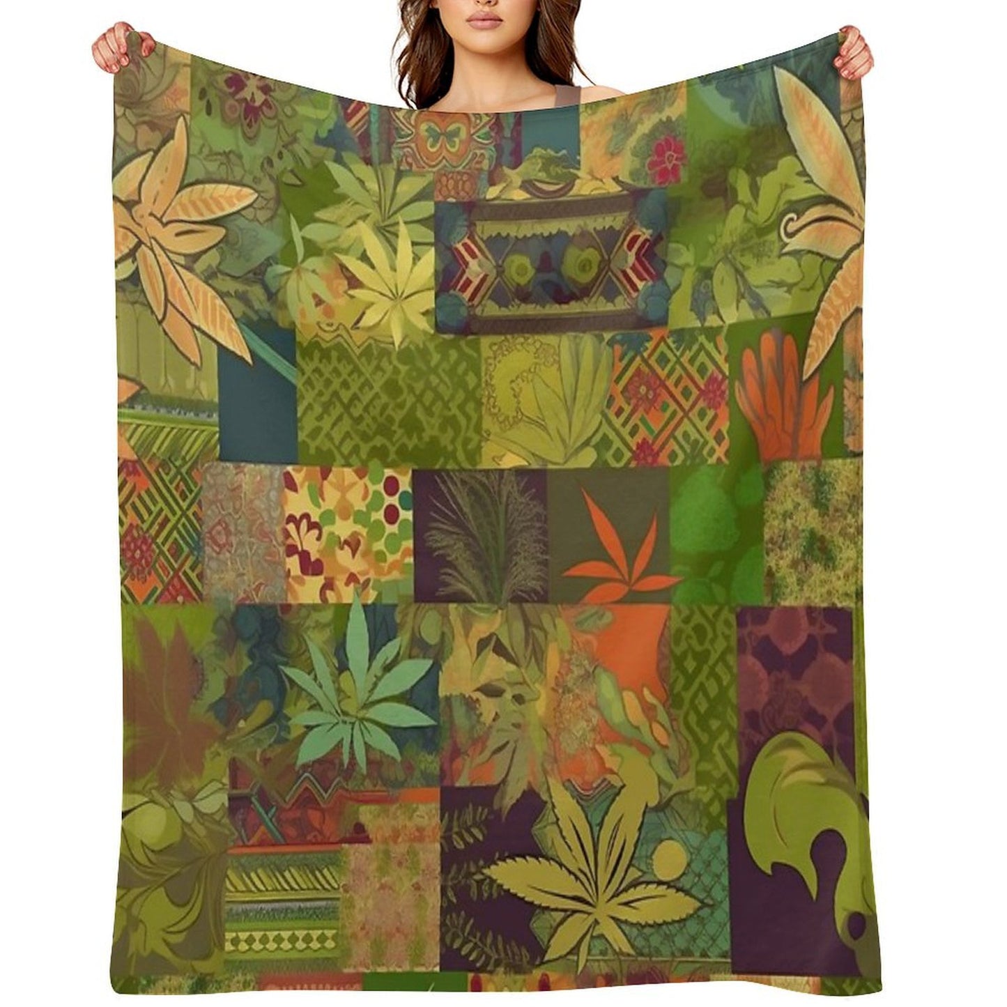 Hash And Cannabis Club Durable Throw Blanket