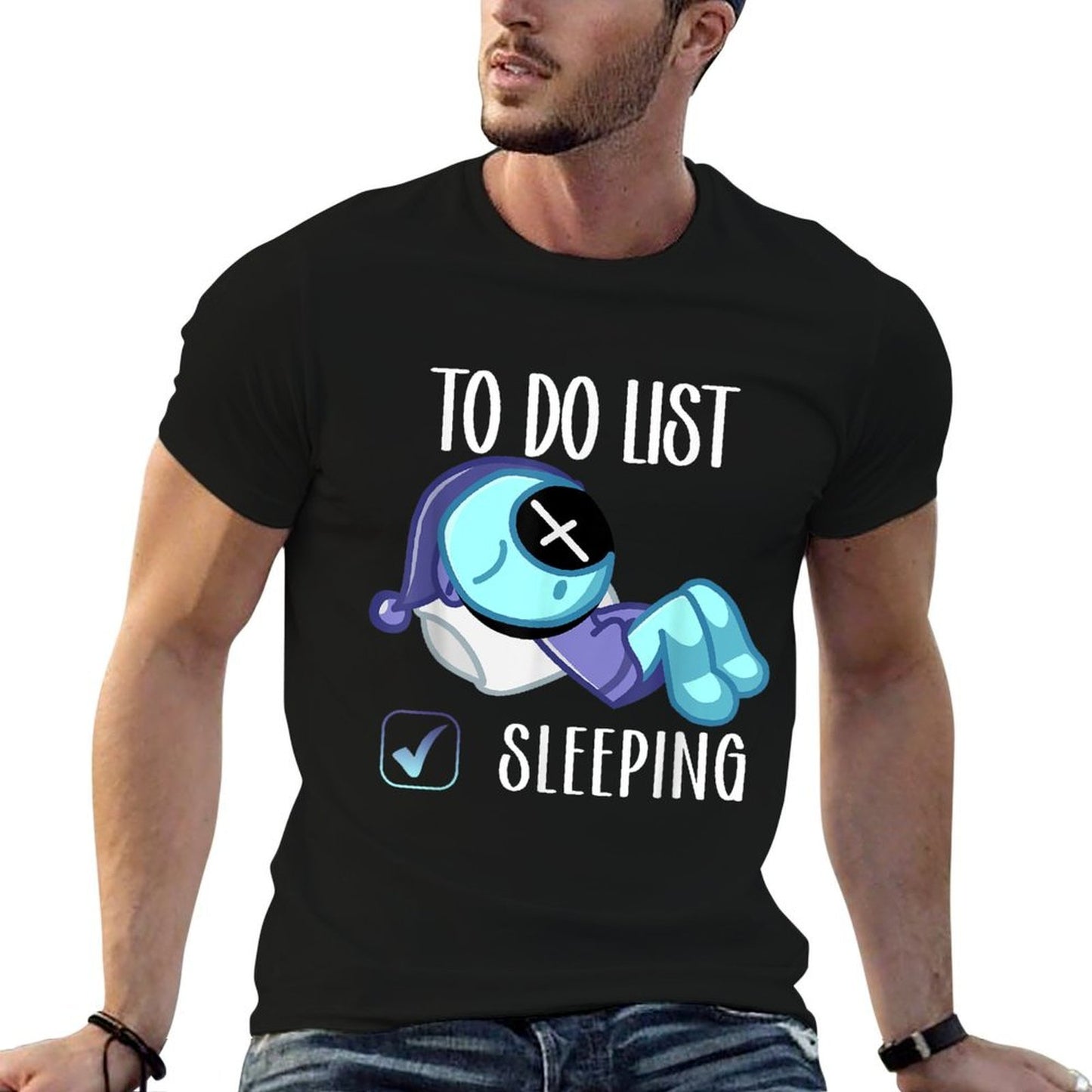 Napping Kids Dandy's World Sleeping Kids Toddler Funny Breathable T-Shirt