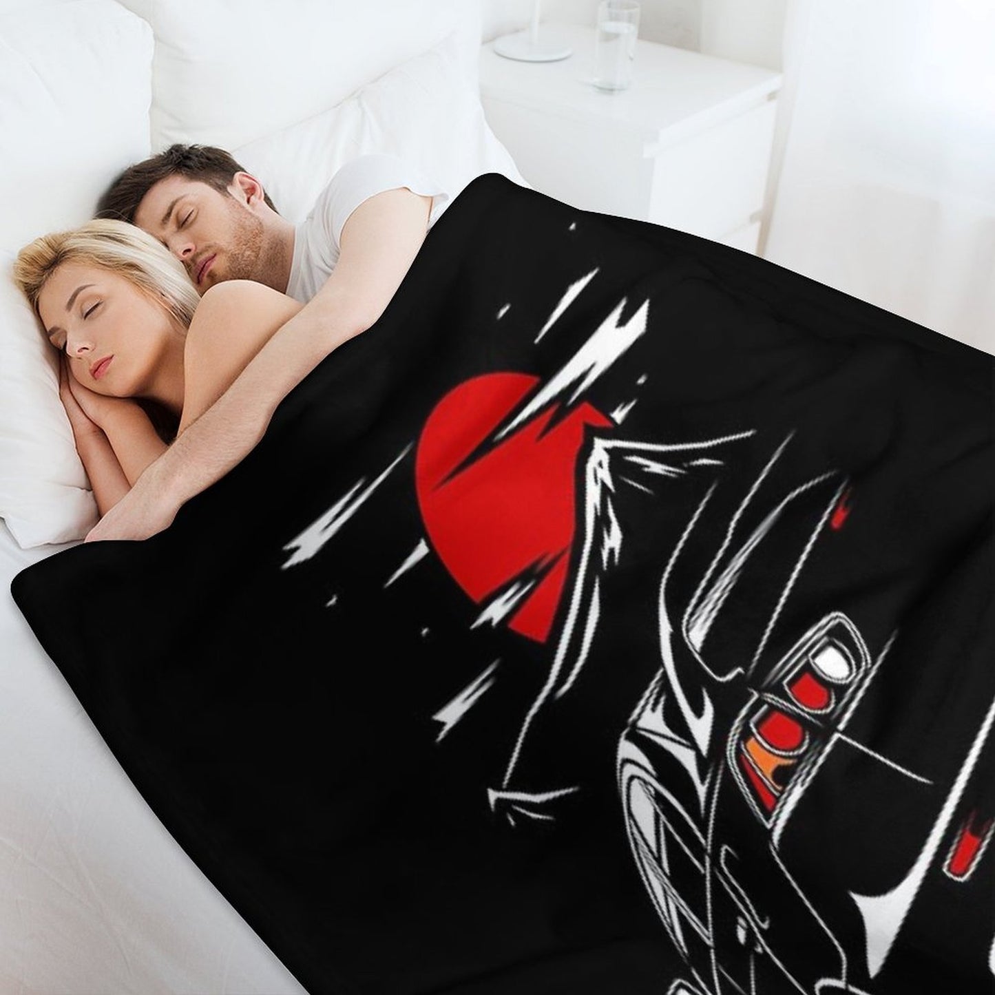 Mitsubishi Lancer Evo X Compact Throw Blanket