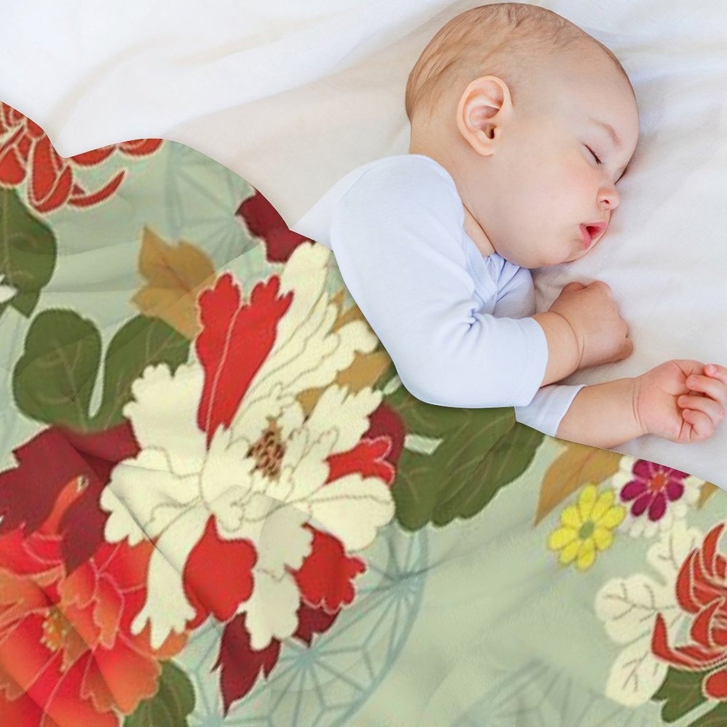 Peony 2 Premium Throw Blanket