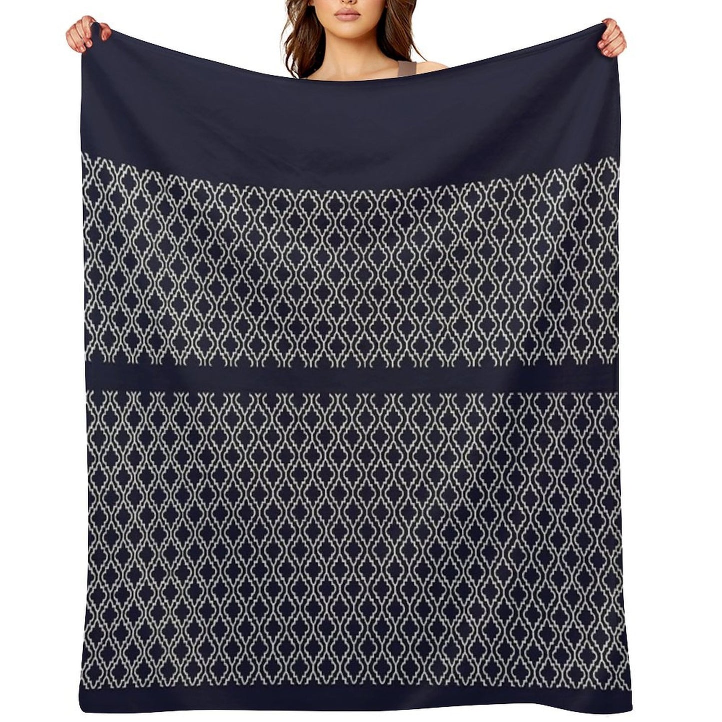 Patterns-64 Sustainable Throw Blanket