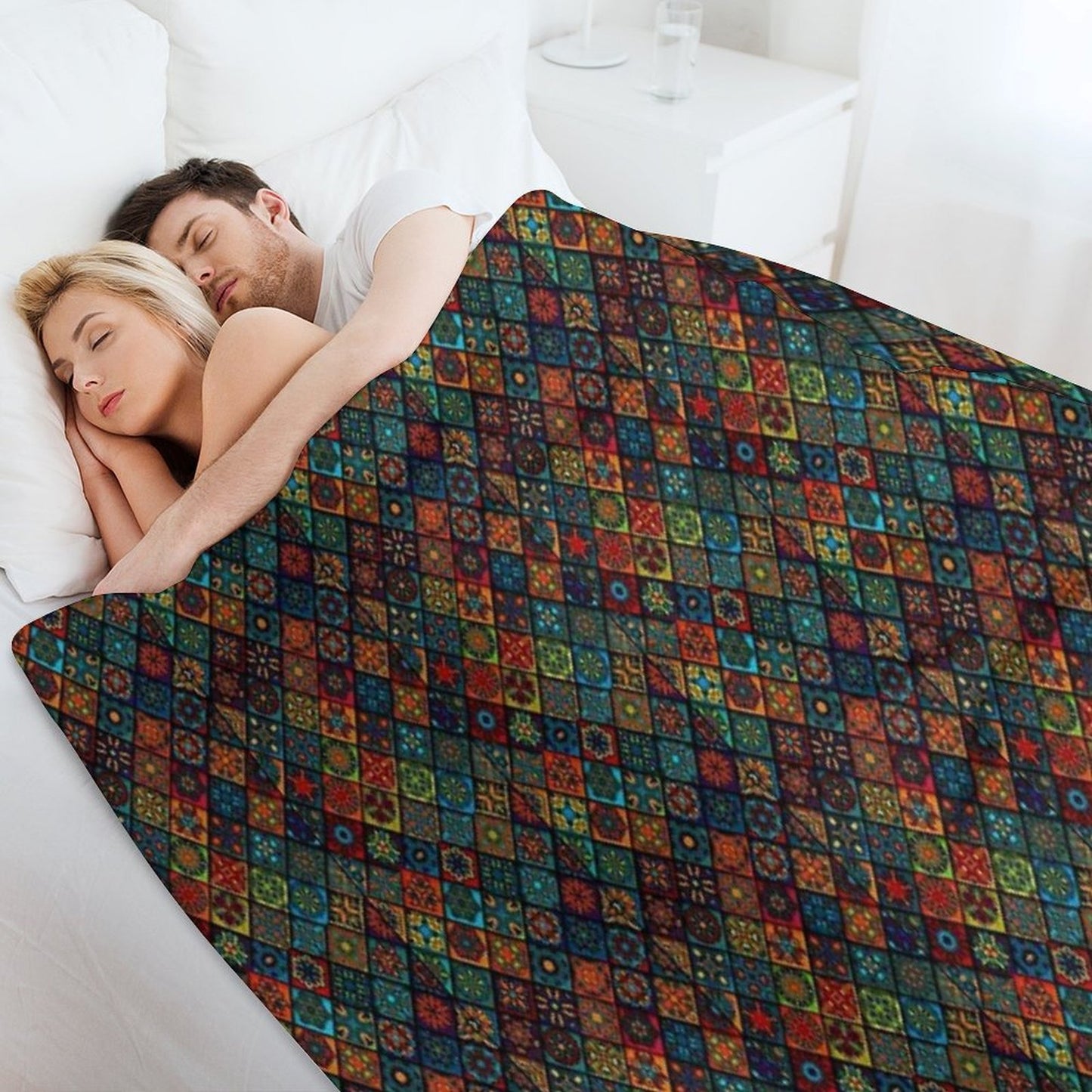 Unique Pattern Multi-functional Throw Blanket