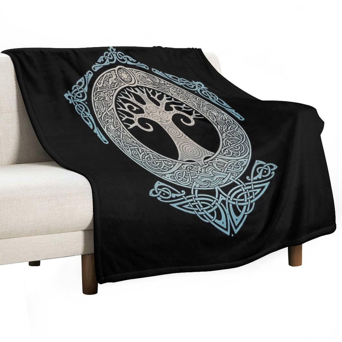 YGGDRASIL.TREE OF LIFE. Durable Throw Blanket
