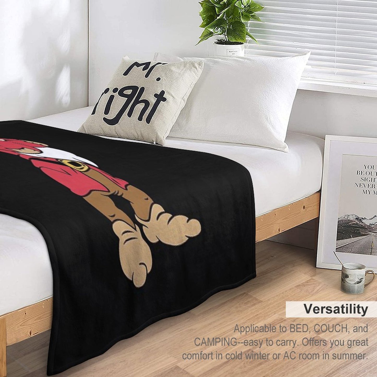 GRUMPY SNOW WHITE AND THE SEVEN DWARFS Premium Throw Blanket