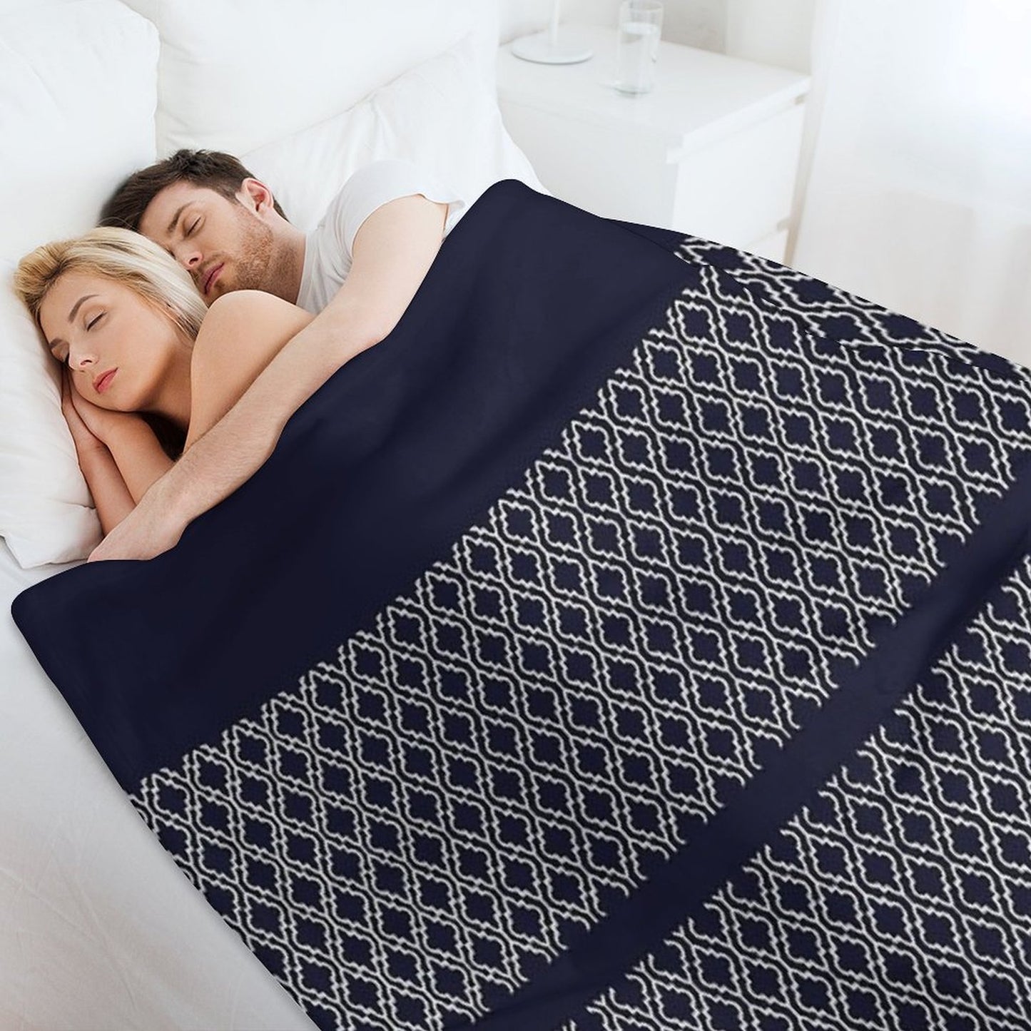 Patterns-64 Sustainable Throw Blanket
