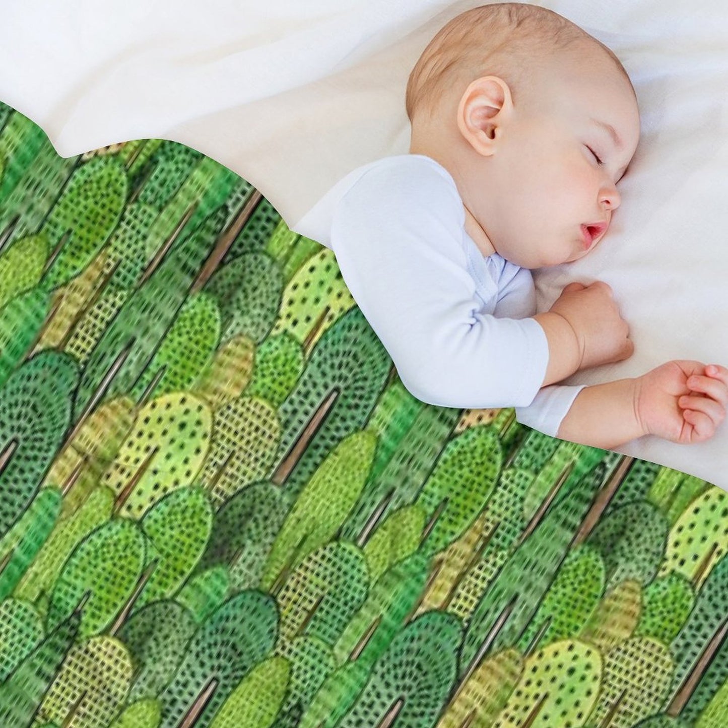Watercolor Forest Gift-ready Throw Blanket