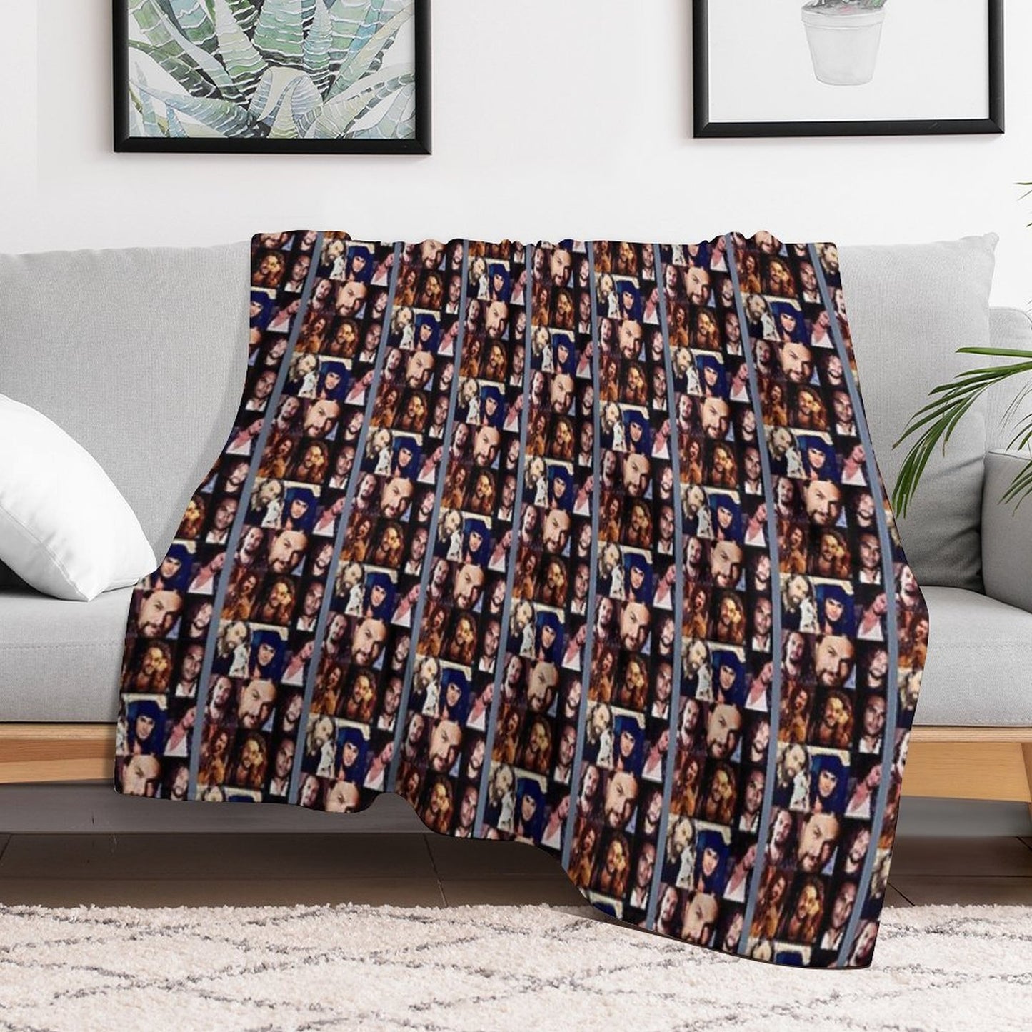 Jason Momoa Gift-ready Throw Blanket