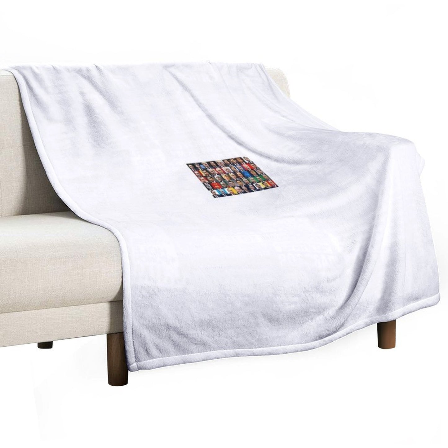 World Great Leaders Machine-washable Throw Blanket