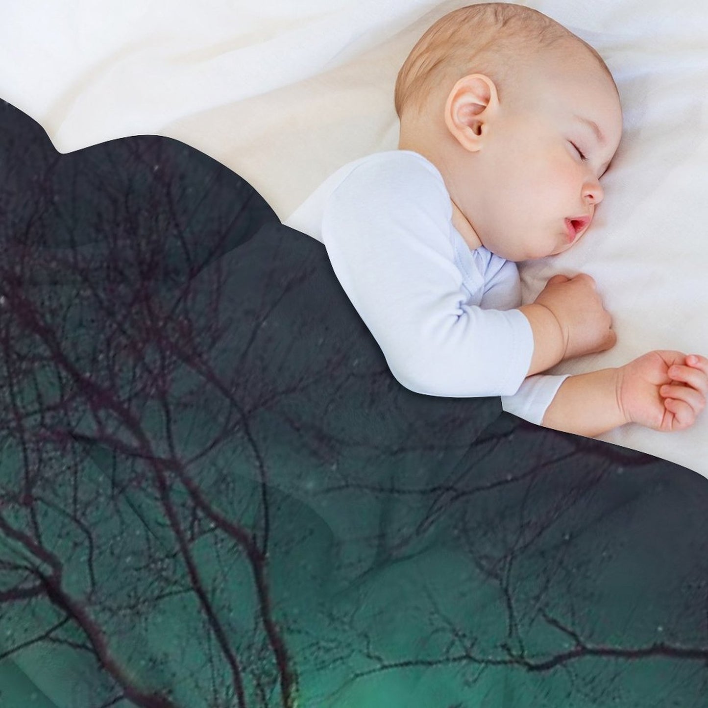 Where Dusk Meets Dawn II Wrinkle-free Throw Blanket