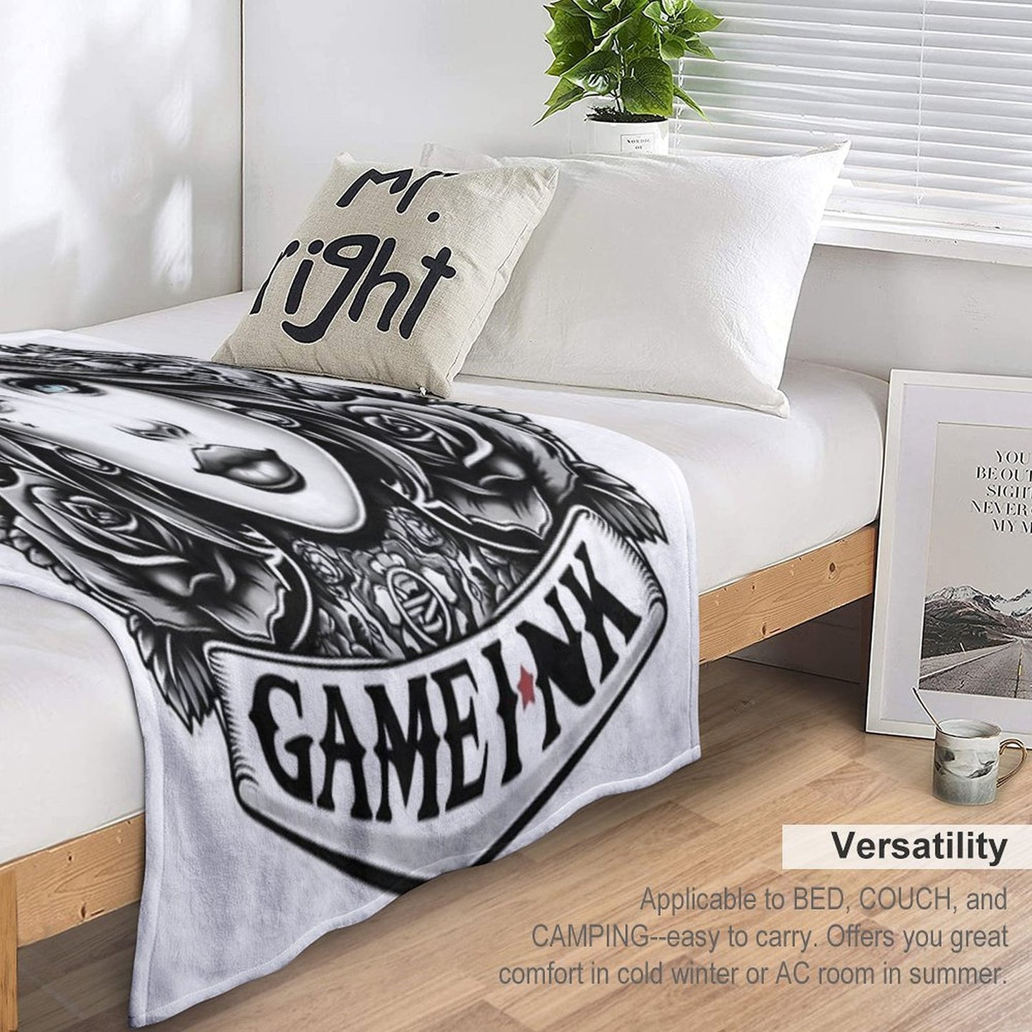 Gameink Durable Throw Blanket
