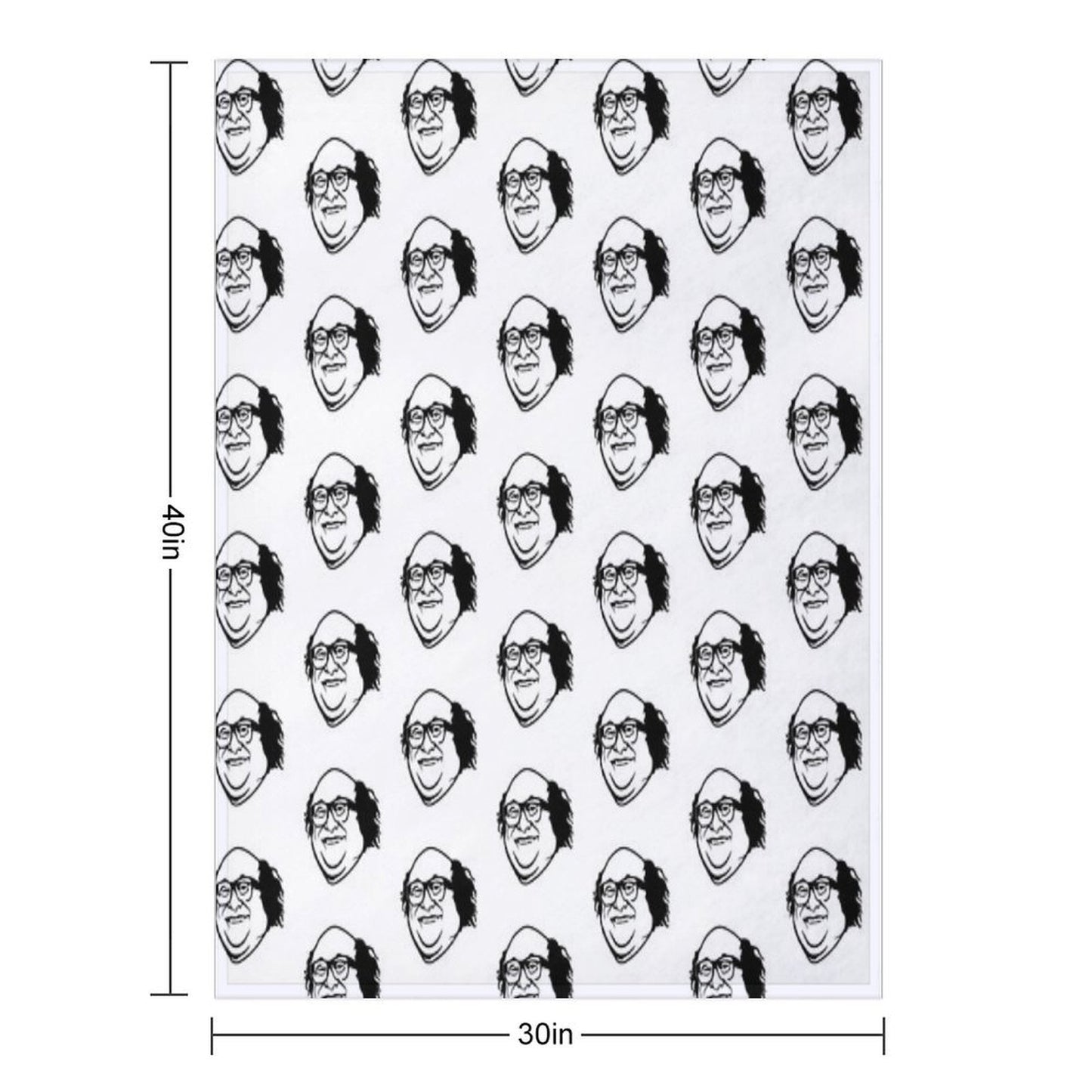 Danny Devito Easy Care Throw Blanket