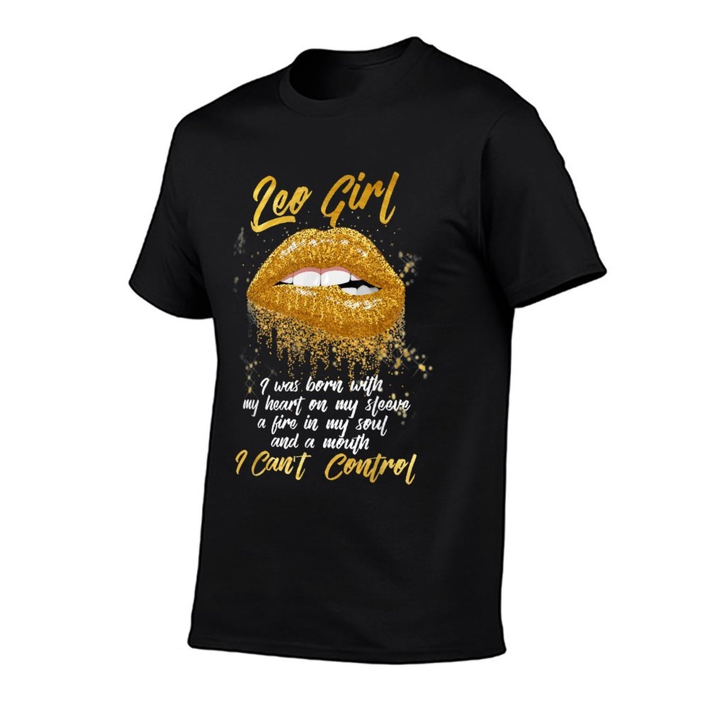 Im A Leo Girl Funny Birthday for Women Stretchy T-Shirt