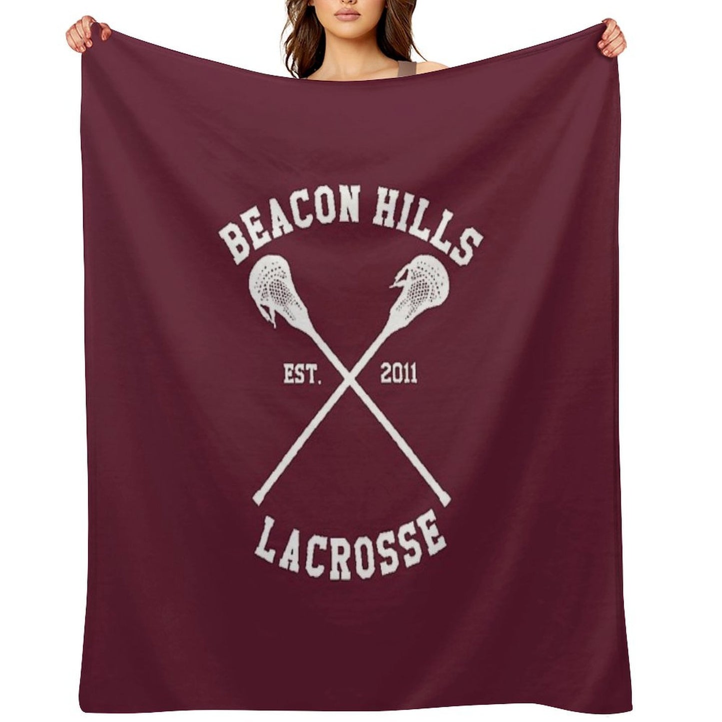 Beacon Hills Lacrosse - Teen Wolf All-season Throw Blanket