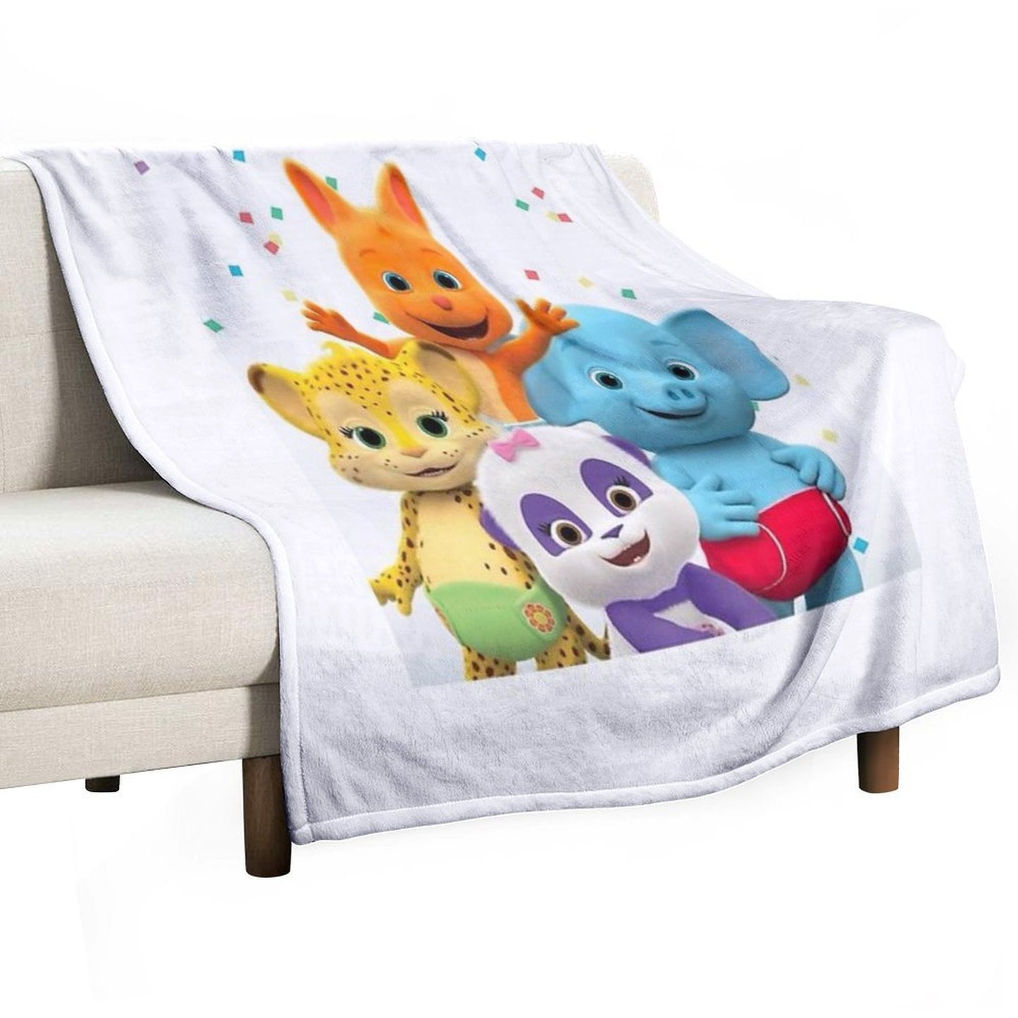 Word Party - Kids Tv Show Comfort Throw Blanket