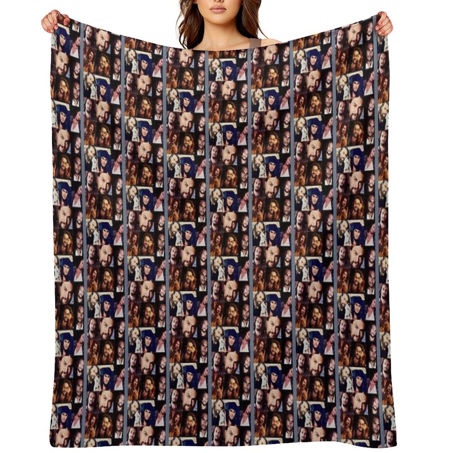 Jason Momoa Gift-ready Throw Blanket