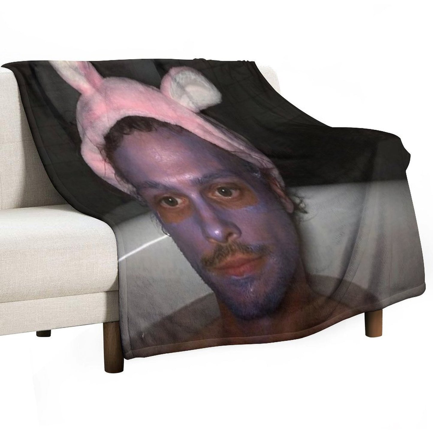 Mgg Face Mask Quick-dry Throw Blanket