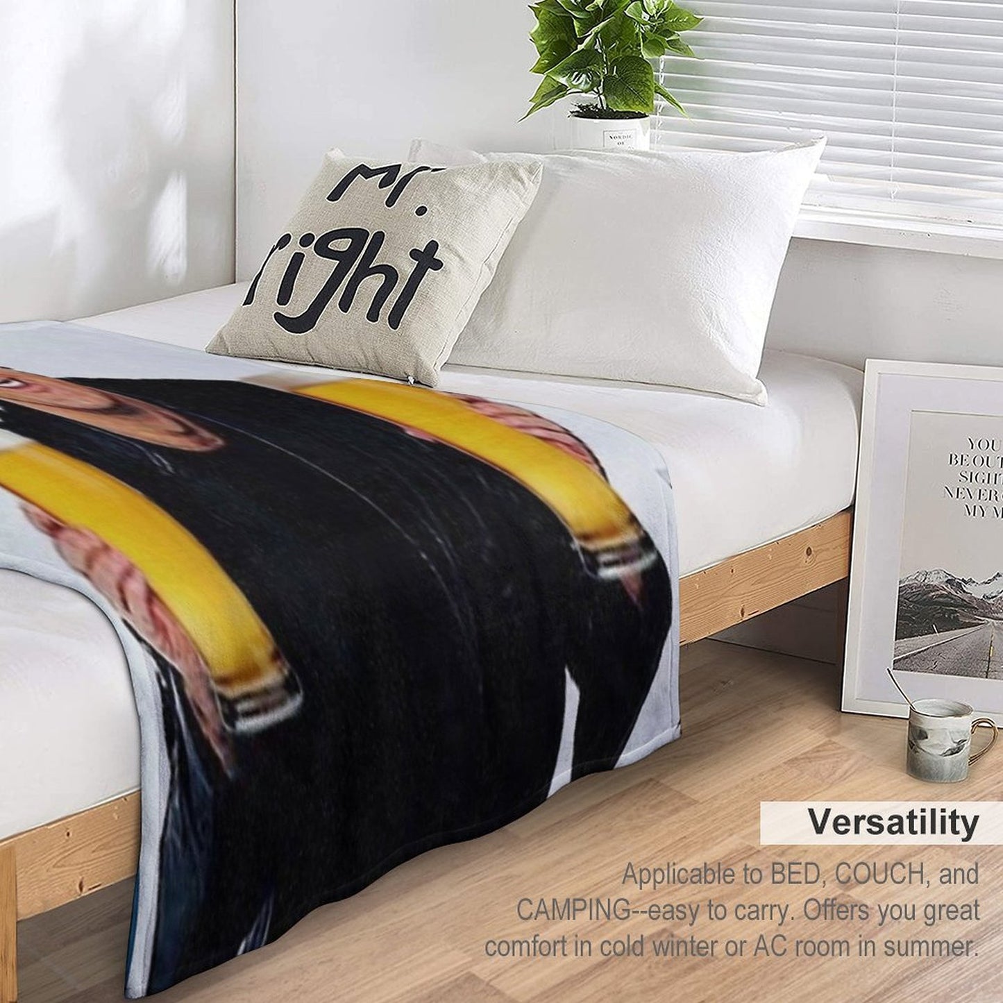 Daniel O'Donnell Pints Premium Throw Blanket