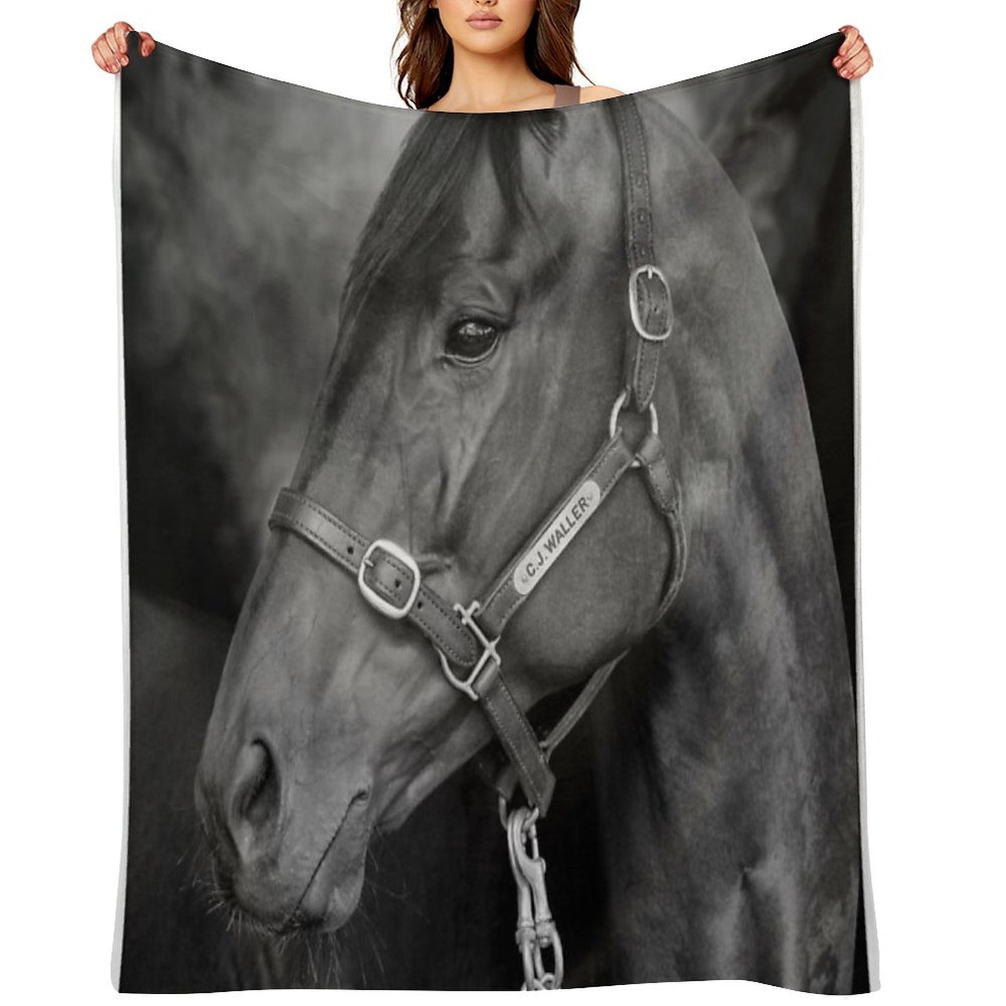 Winx - Farewell to A Champion Durable Throw Blanket