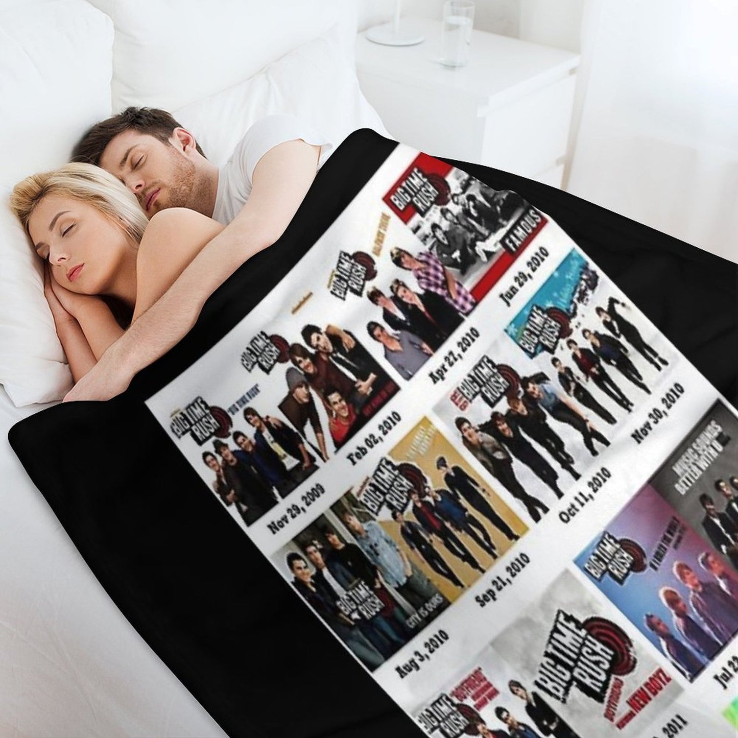 Band Famous Pictures Logo Poster Shrink-resistant Throw Blanket