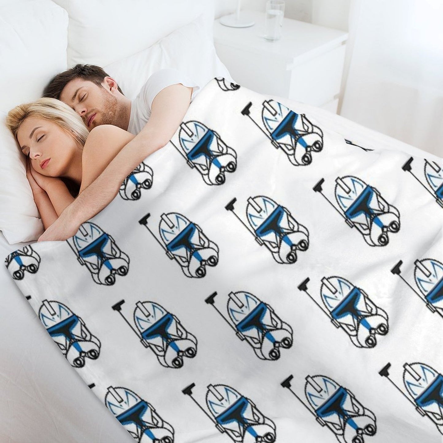 Clone Trooper Rex - 501st Legion Phase 2 Machine-washable Throw Blanket