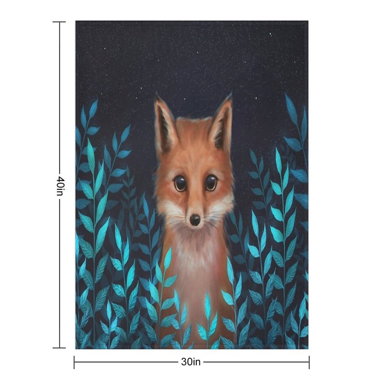 Fox Versatility Throw Blanket