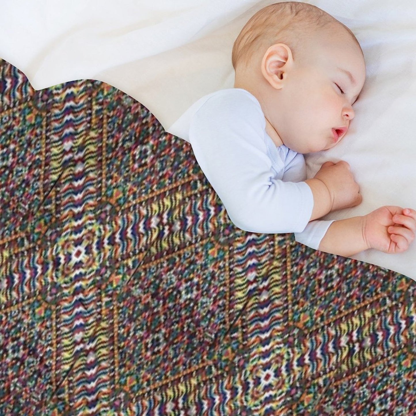 X Shape Cross 2.0 Machine-washable Throw Blanket