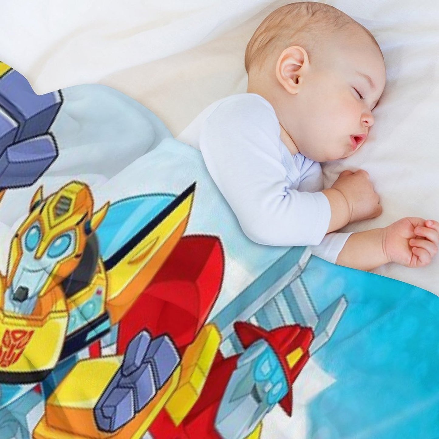 Transformers Rescue Bots Academy Lightweight Throw Blanket