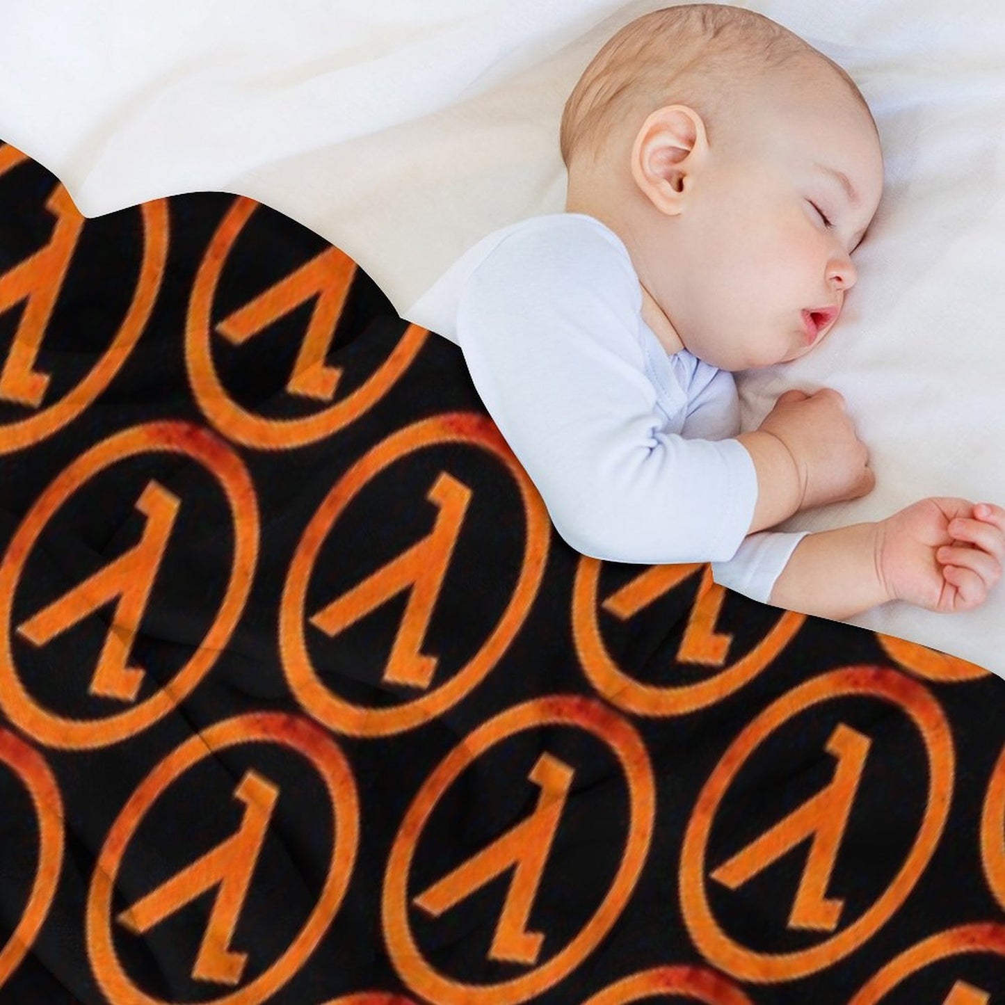 -GAMING- Half Life Rust Logo Shrink-resistant Throw Blanket