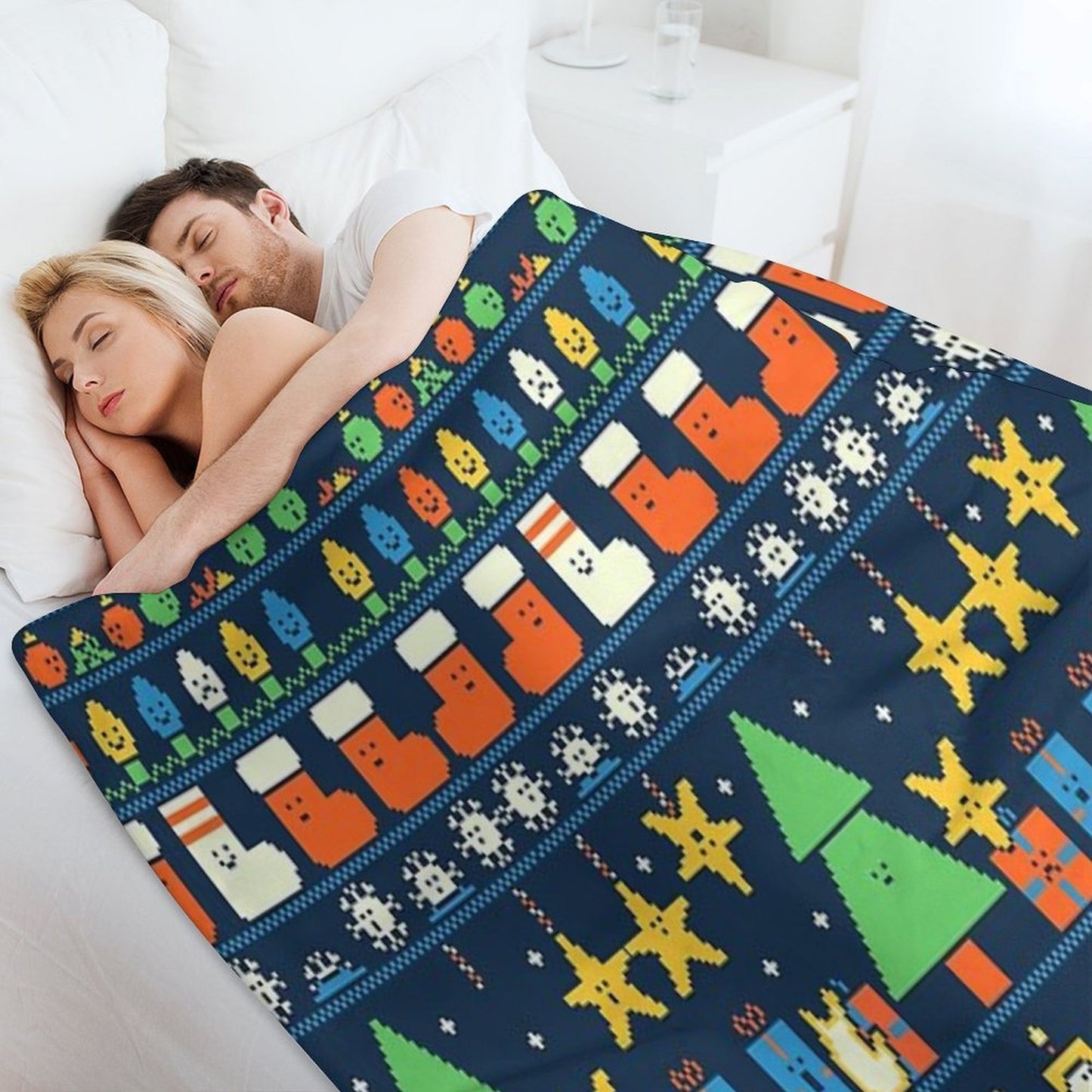 Merry Christmess Multi-functional Throw Blanket