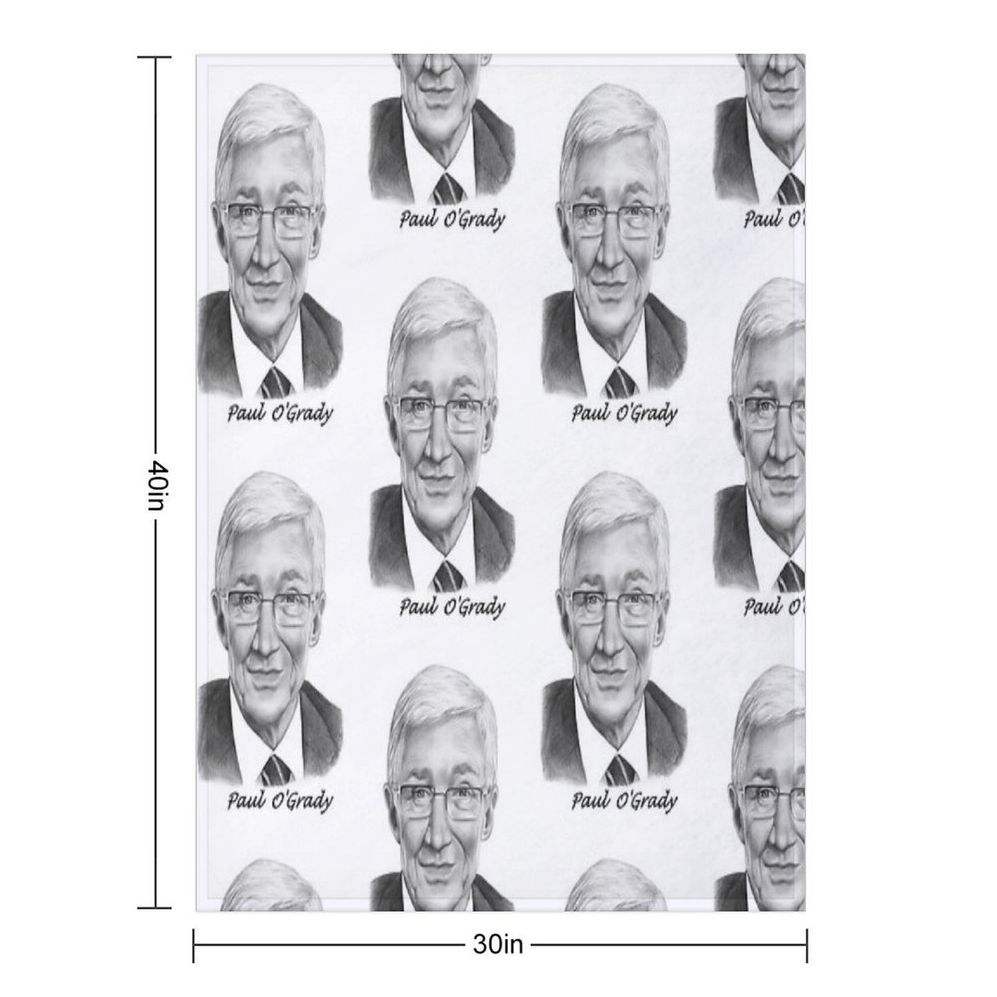 Paul O'Grady Multi-functional Throw Blanket