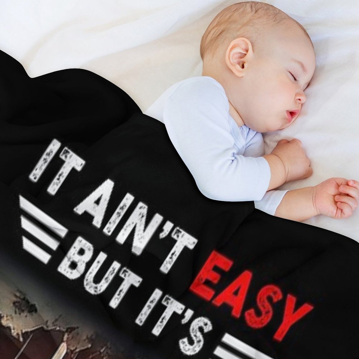 Truck It Ain&Rsquo;T Easy But It&Rsquo;S Fa Kenworth It Gift-ready Throw Blanket