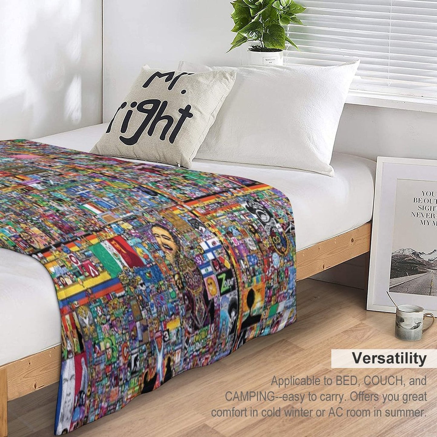 RPlace 2022 - Poster Versatility Throw Blanket