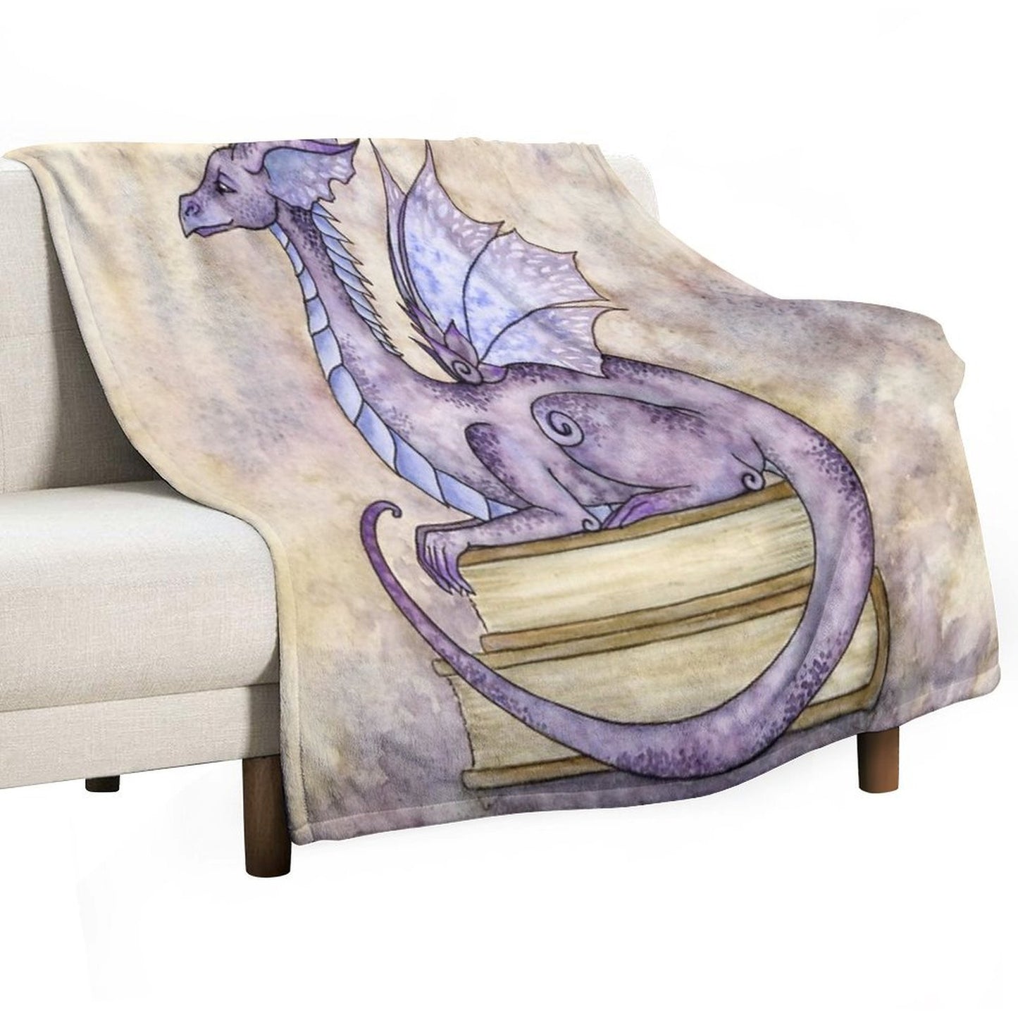 Story Time Travel-friendly Throw Blanket