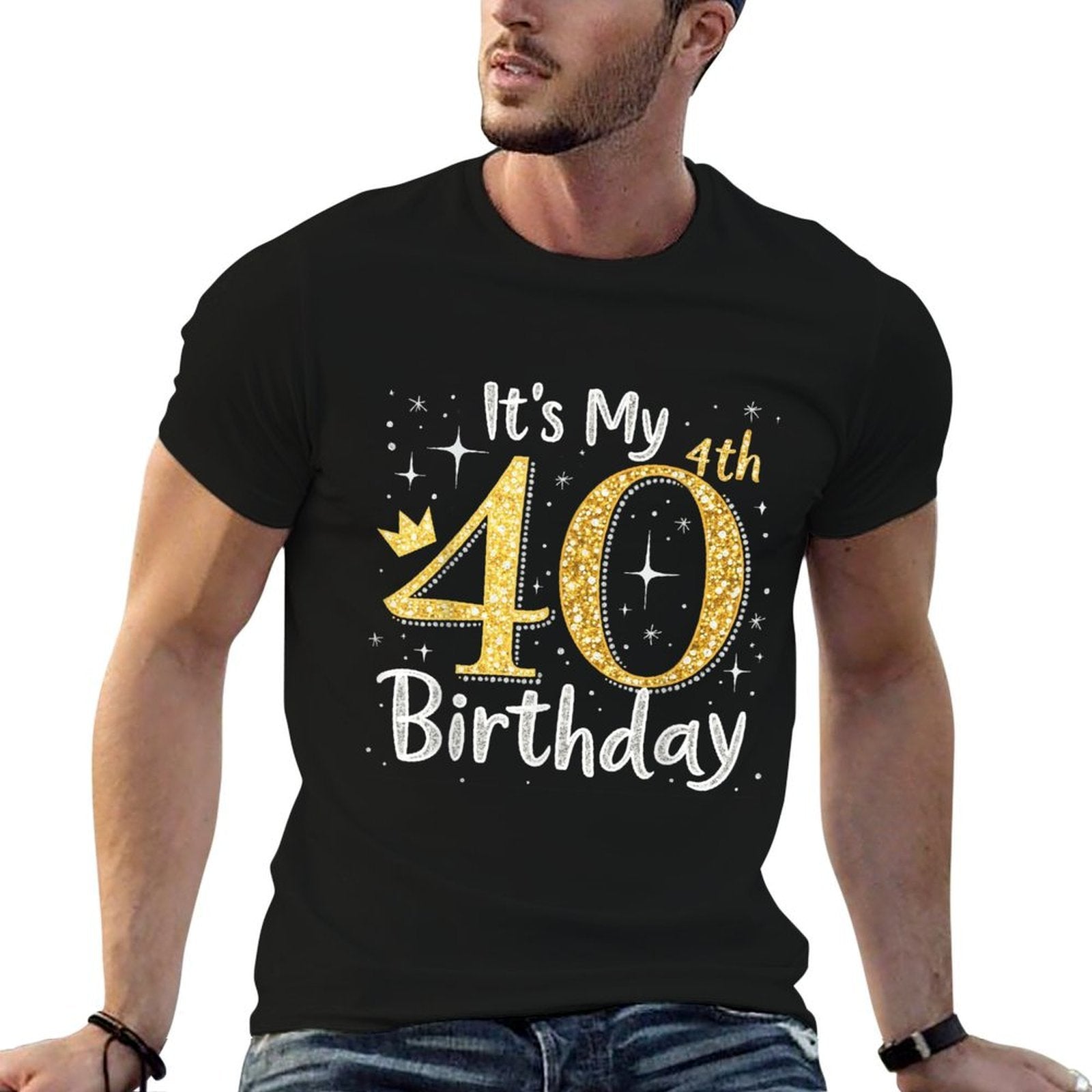 It's My 40th Birthday Queen Women 40 Year Old Diamond Crown  Breathable T-Shirt