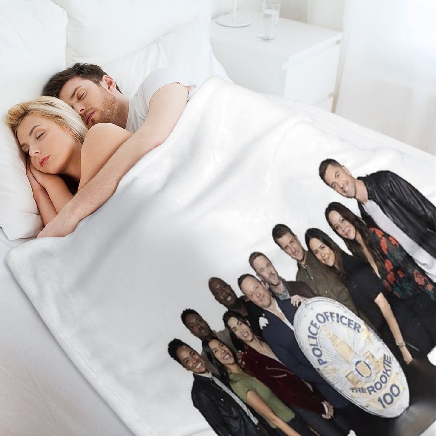 Rookie 100 Gang Multi-functional Throw Blanket