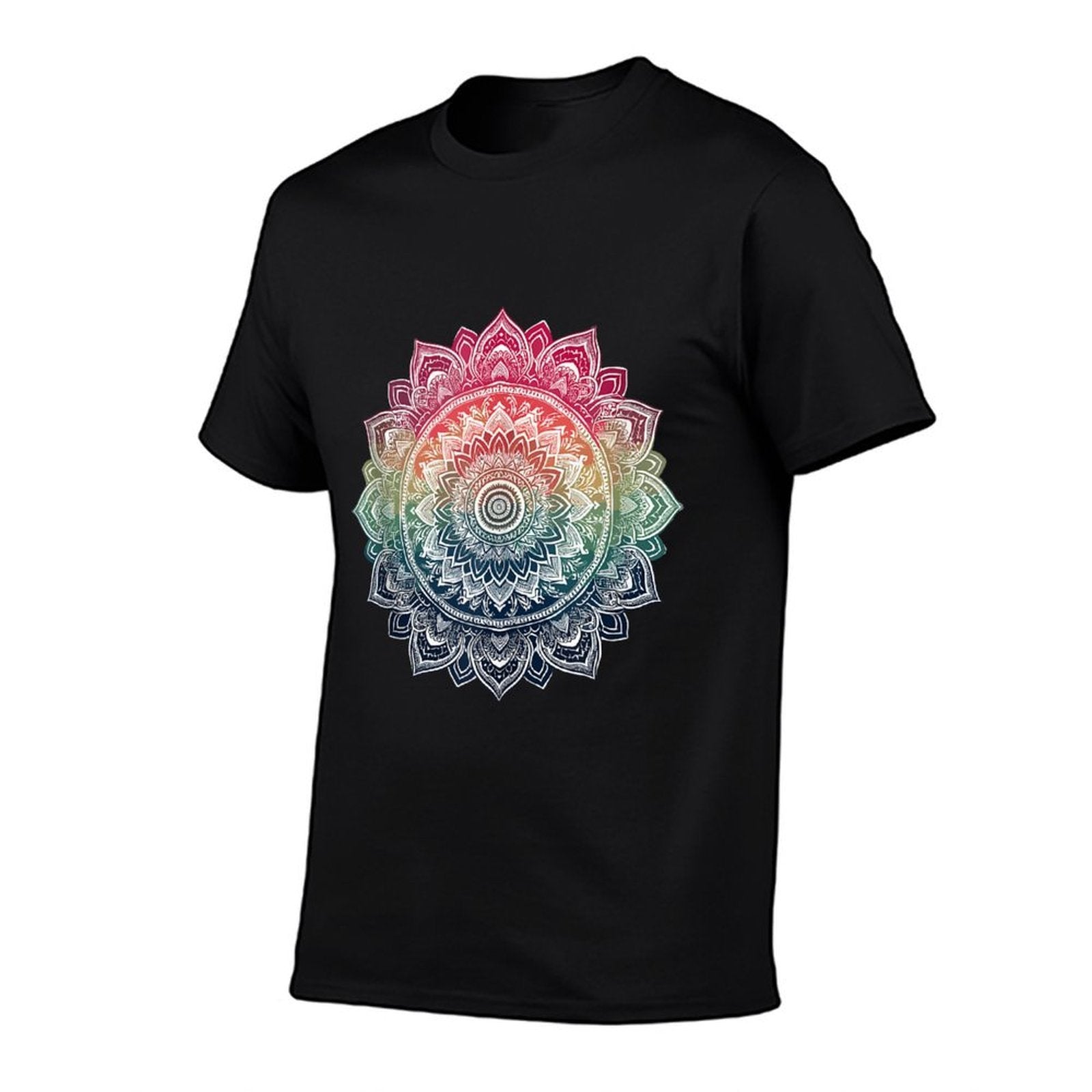 Curse Word Mandala Graphics T for Women Yoga Lover  Wrinkle-resistant T-Shirt