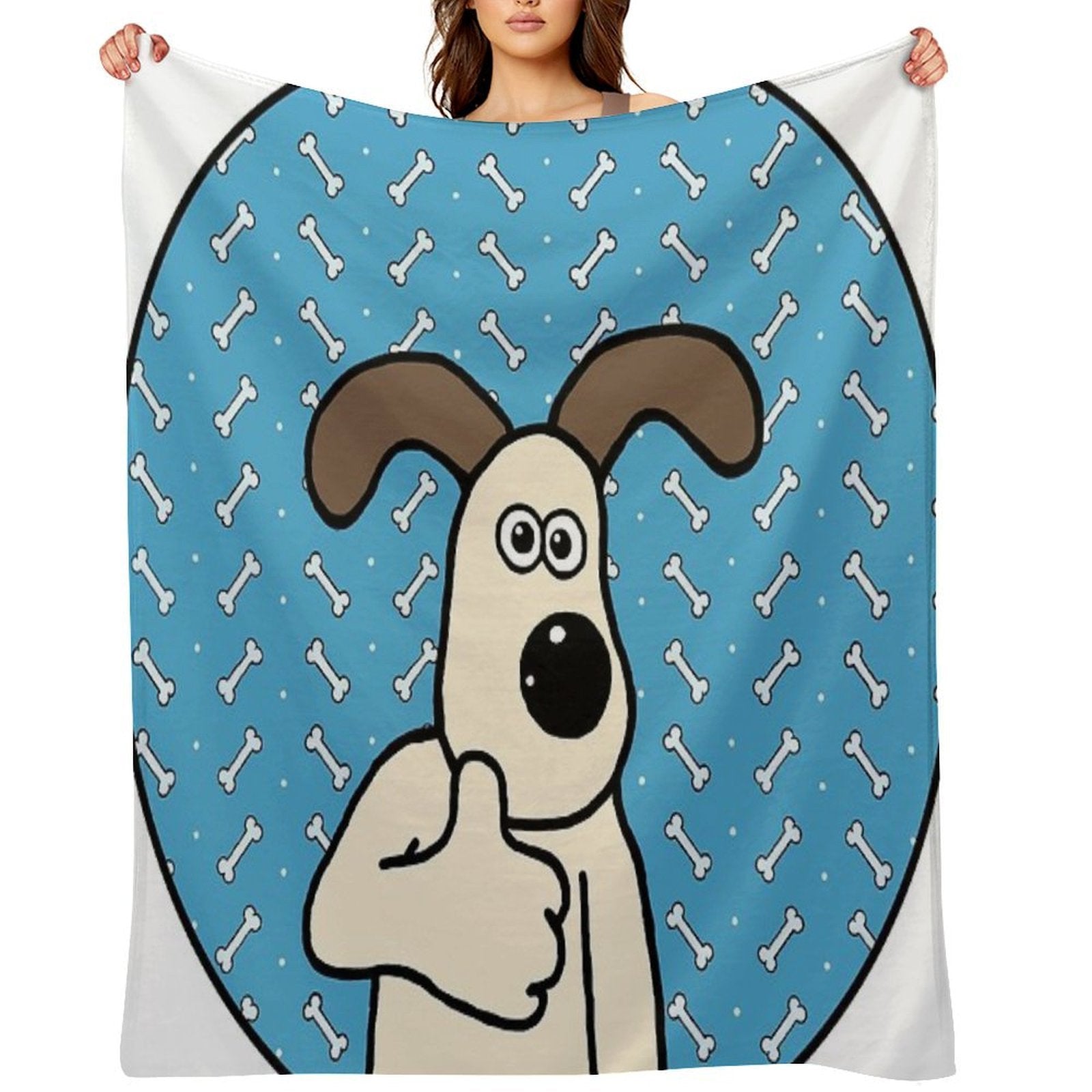 Gromit Shrink-resistant Throw Blanket