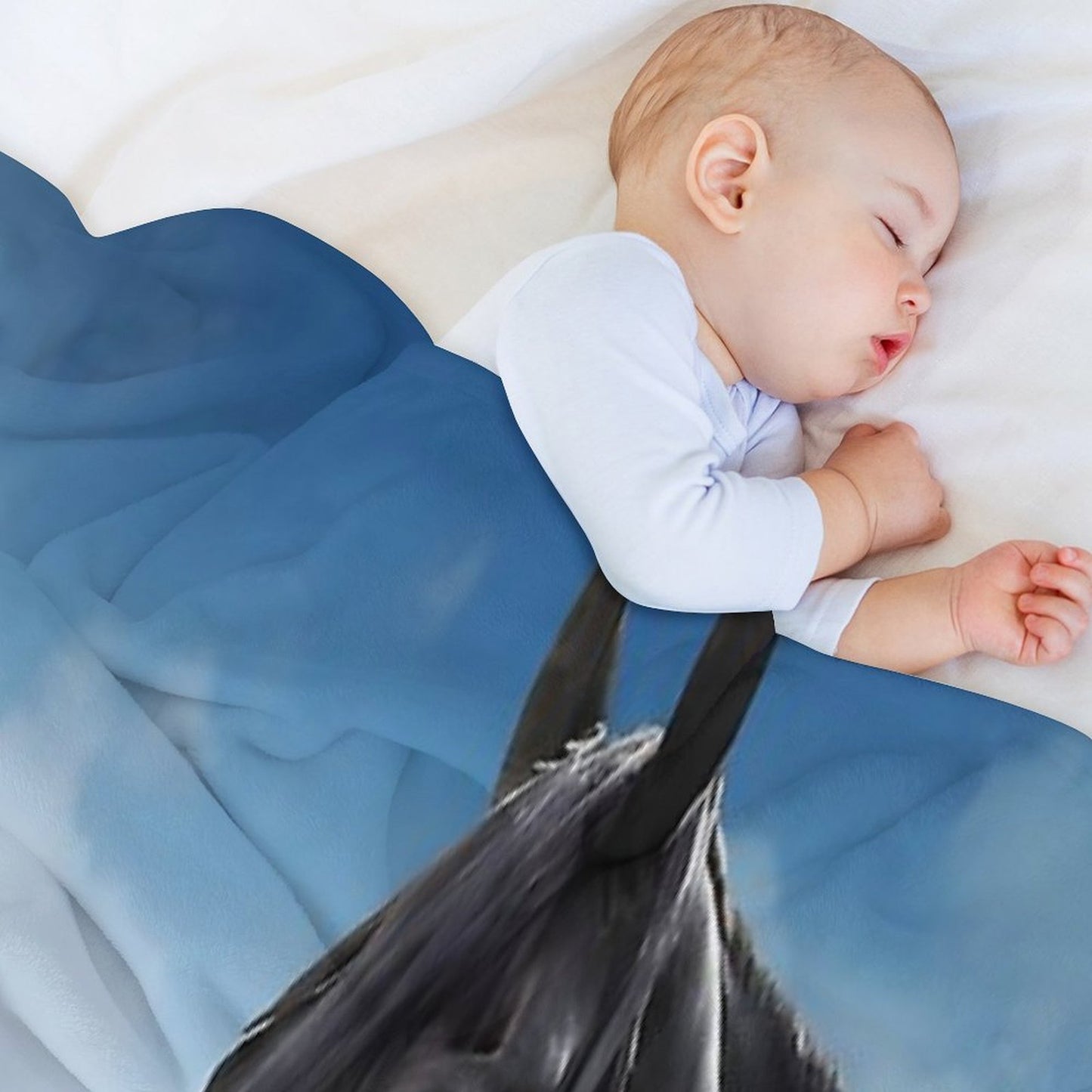 Zoe And Raven Free Rein Compact Throw Blanket