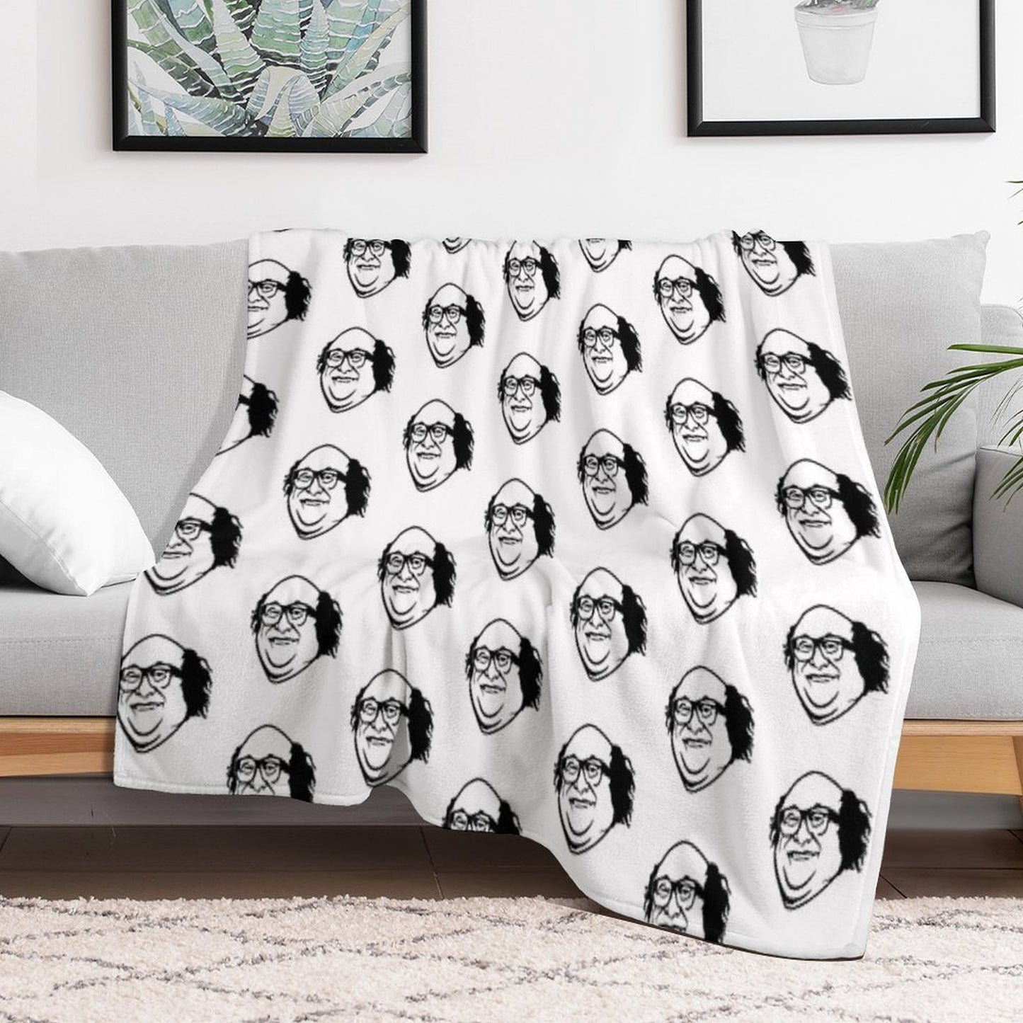 Danny Devito Easy Care Throw Blanket