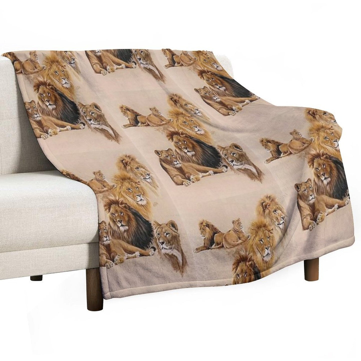 Golden Days Shrink-resistant Throw Blanket