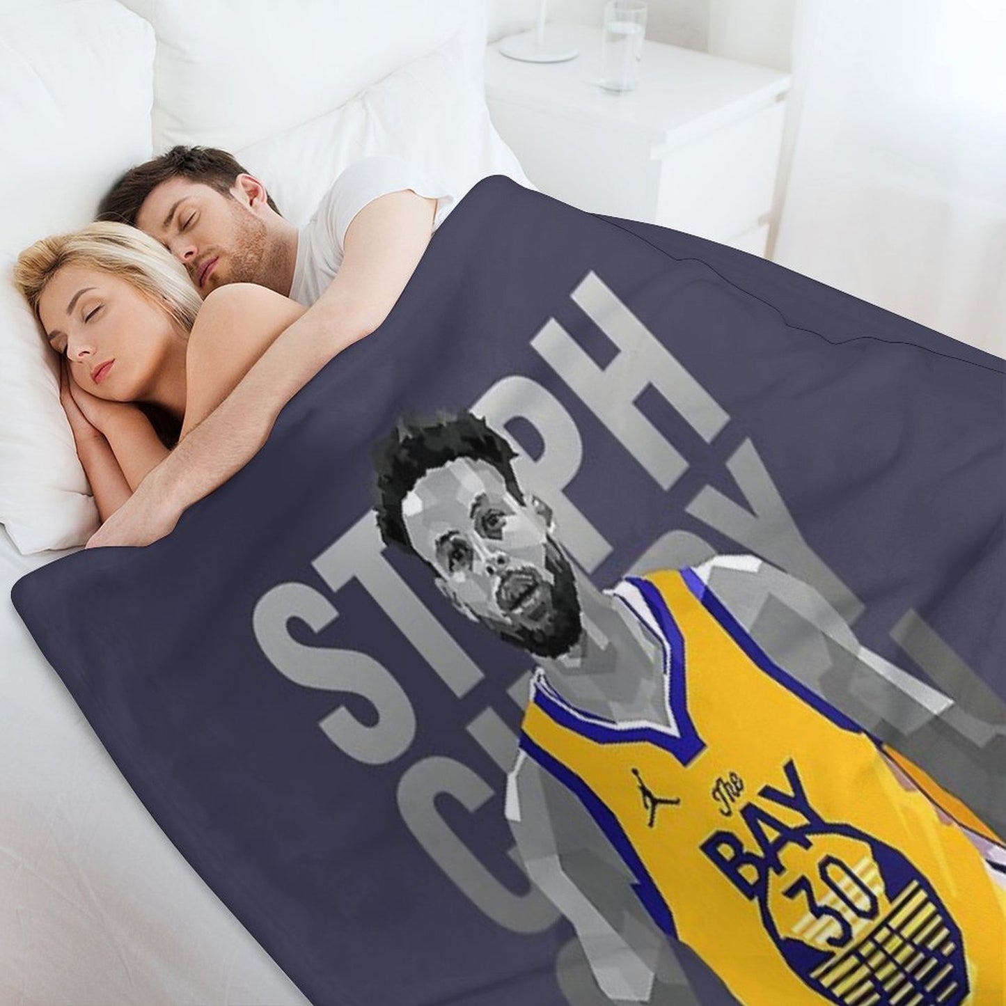 Stephen Curry WPAP Durable Throw Blanket