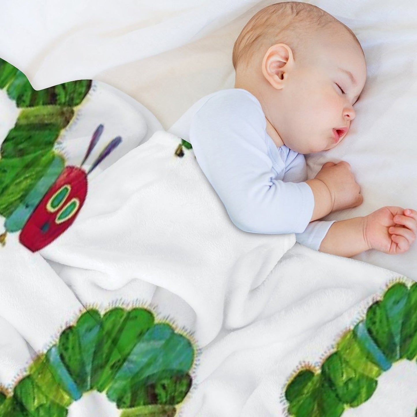 The Very Hungry Caterpillar Machine-washable Throw Blanket