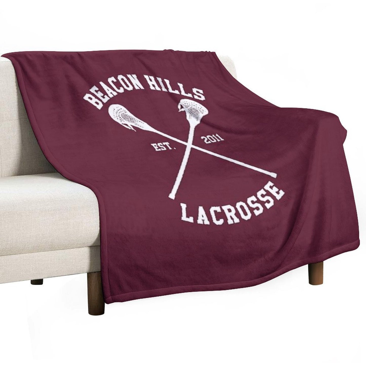 Beacon Hills Lacrosse - Teen Wolf All-season Throw Blanket