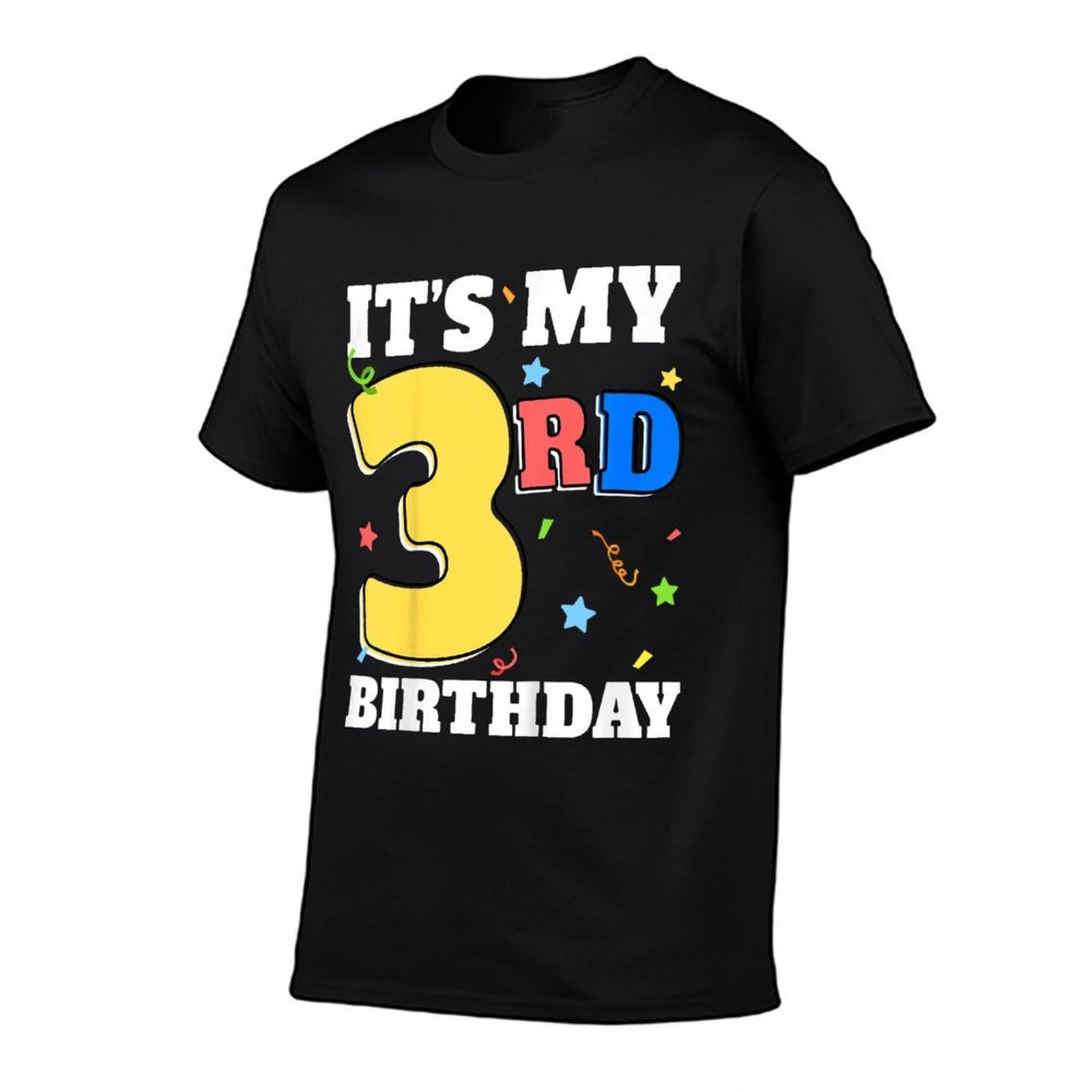 Kids It's My 3rd Birthday Boy 3 Toddler Girl Three Happy Birthday  Soft T-Shirt