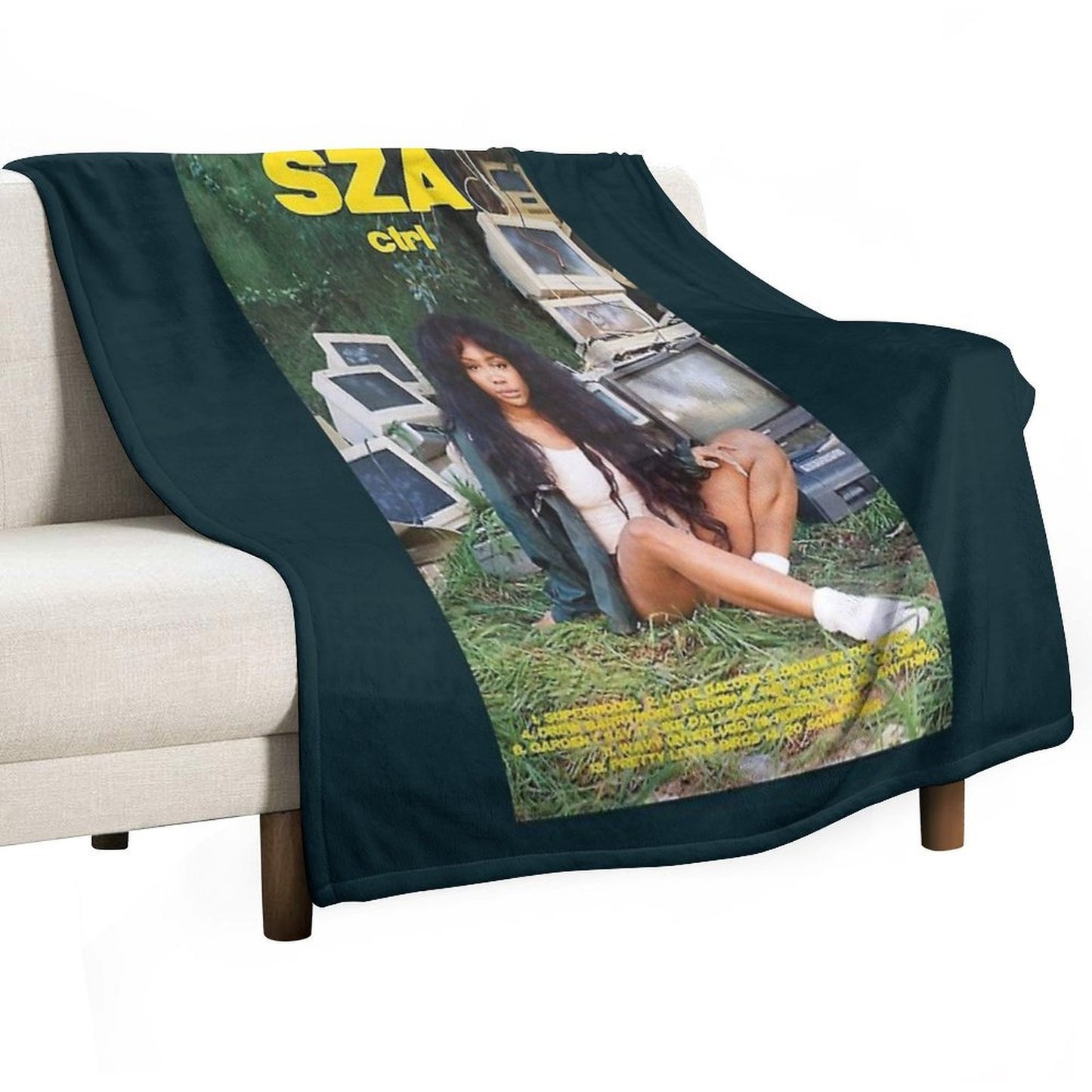 SZA And TV All-season Throw Blanket