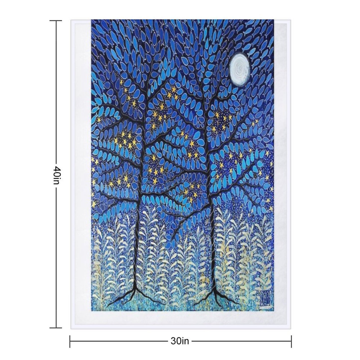 The Sky On A Summer Evening Plush Throw Blanket