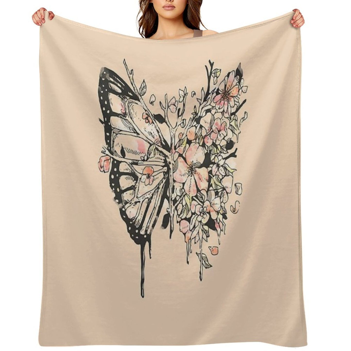 Metamorphora Quick-dry Throw Blanket